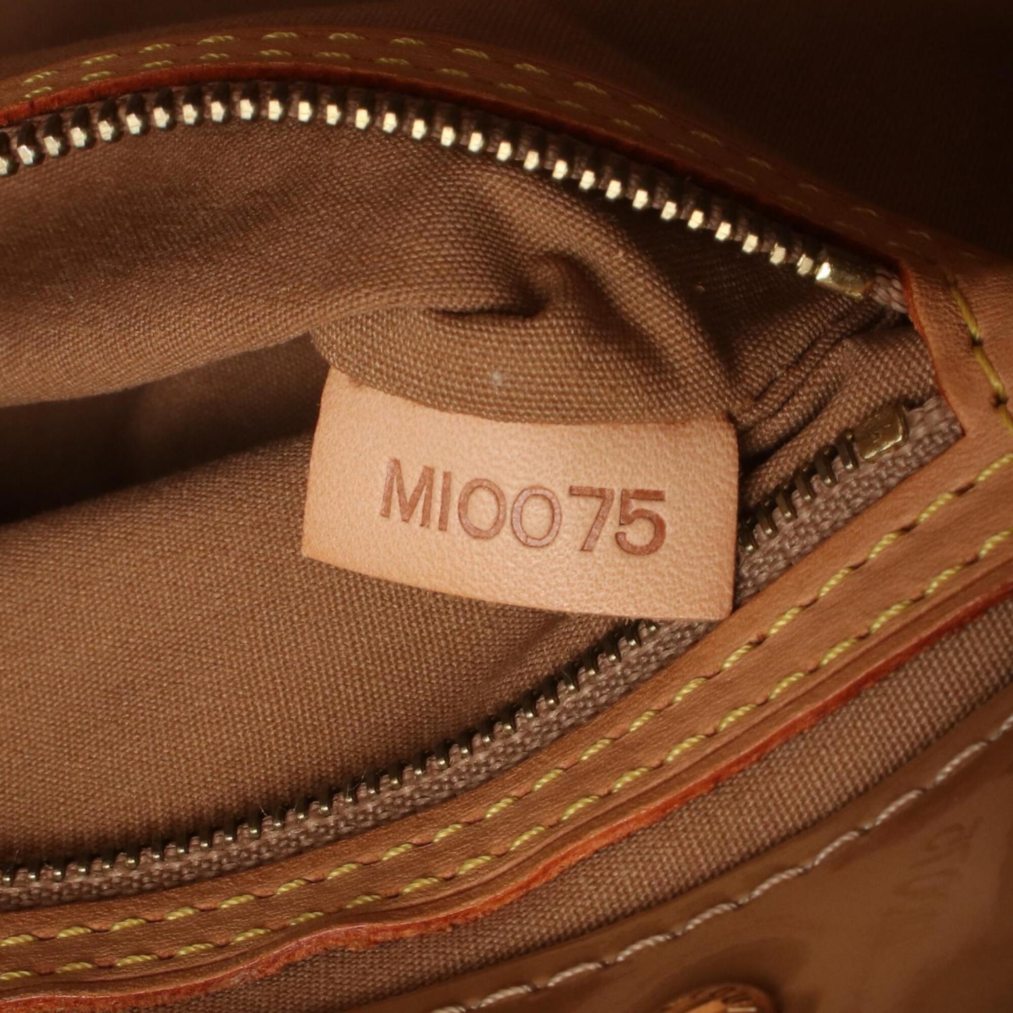 Louis Vuitton Beige Noisette Vernis Leather Handbag (Pre-Owned)