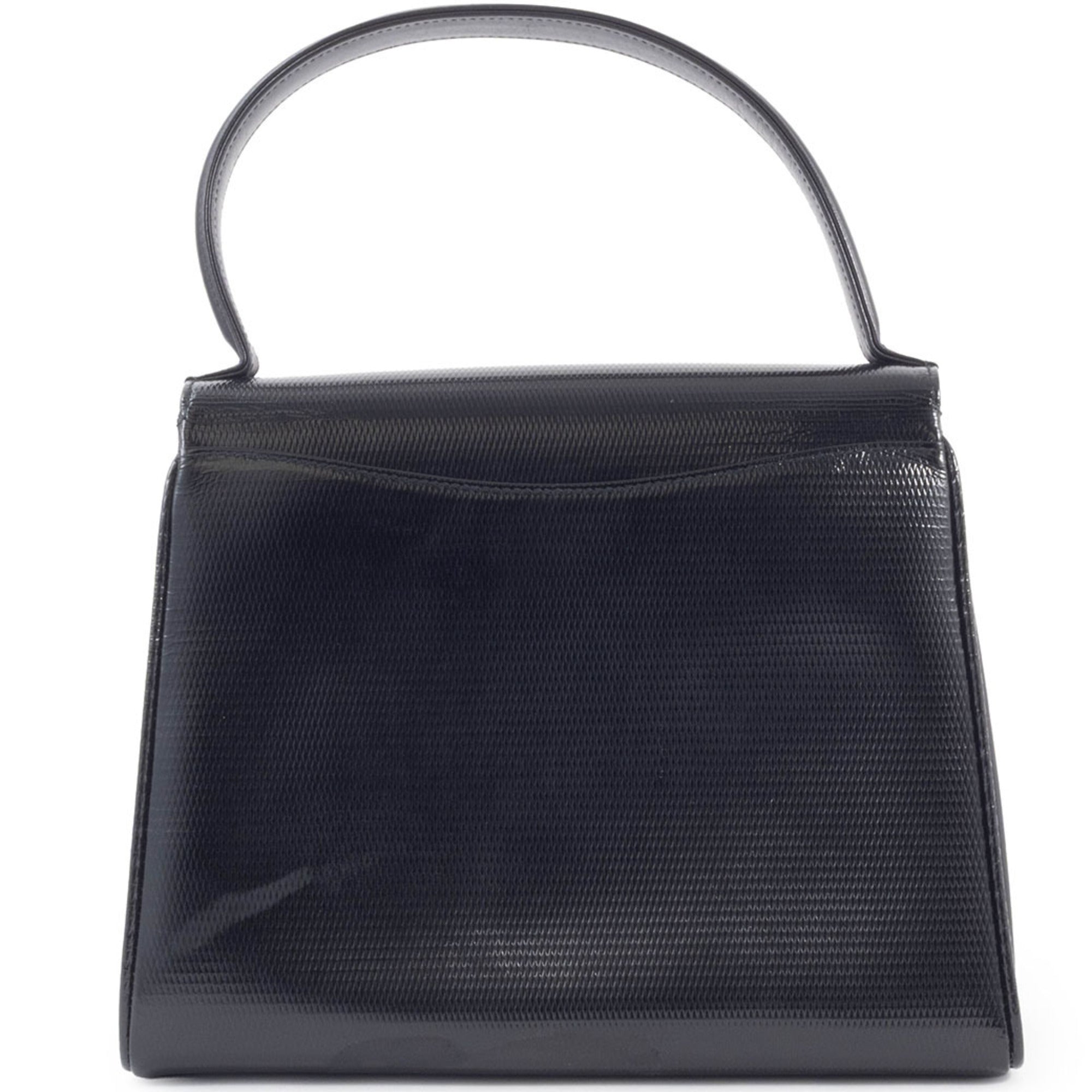 Gucci Black Leather Handbag (Pre-Owned)