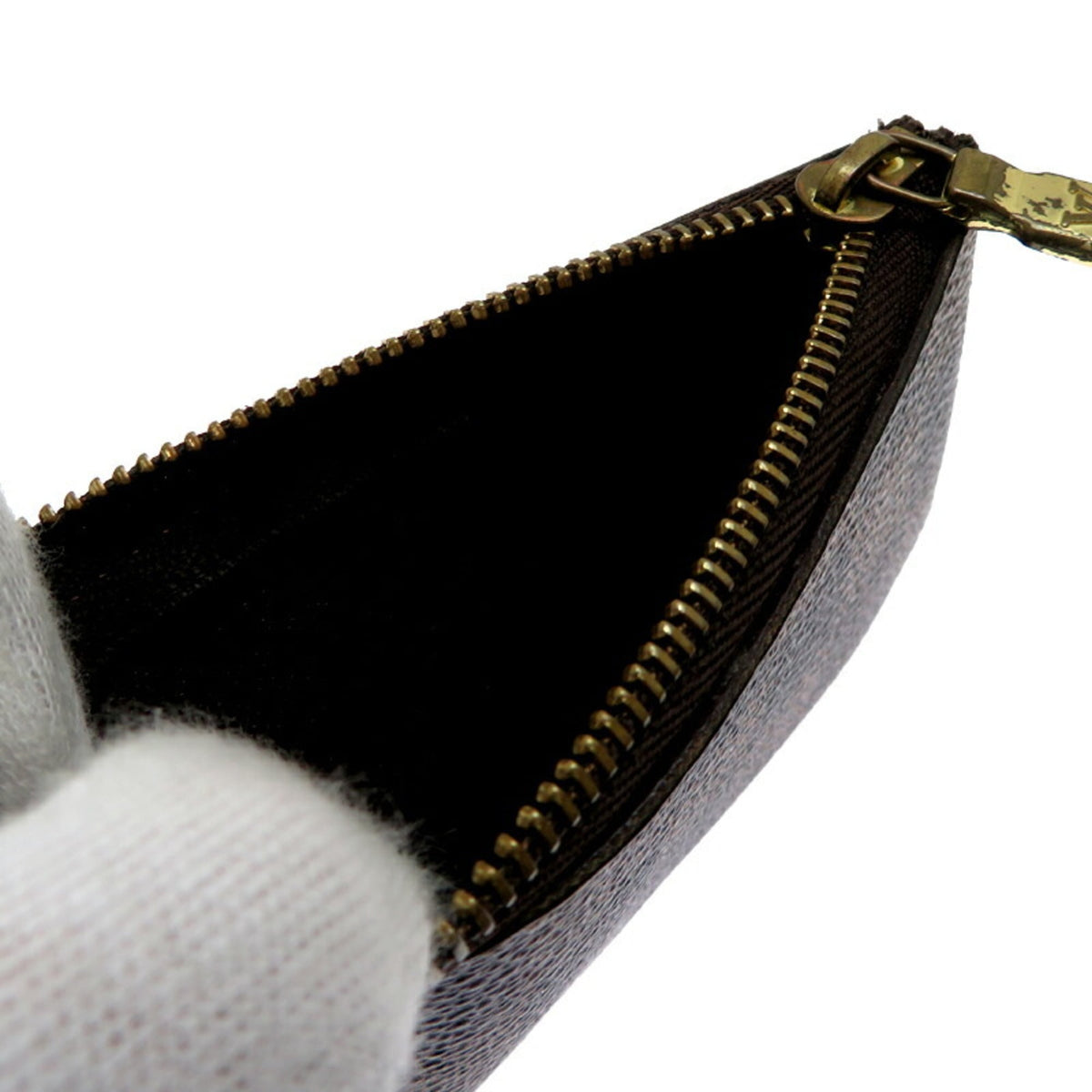Louis Vuitton Brown Damier Canvas Pochette (Pre-Owned)