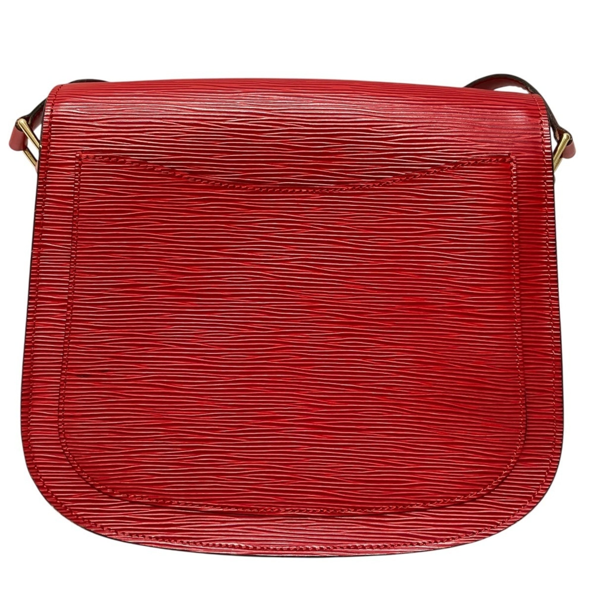 Louis Vuitton Castilian Red Epi Leather Shoulder Bag (Pre-Owned)