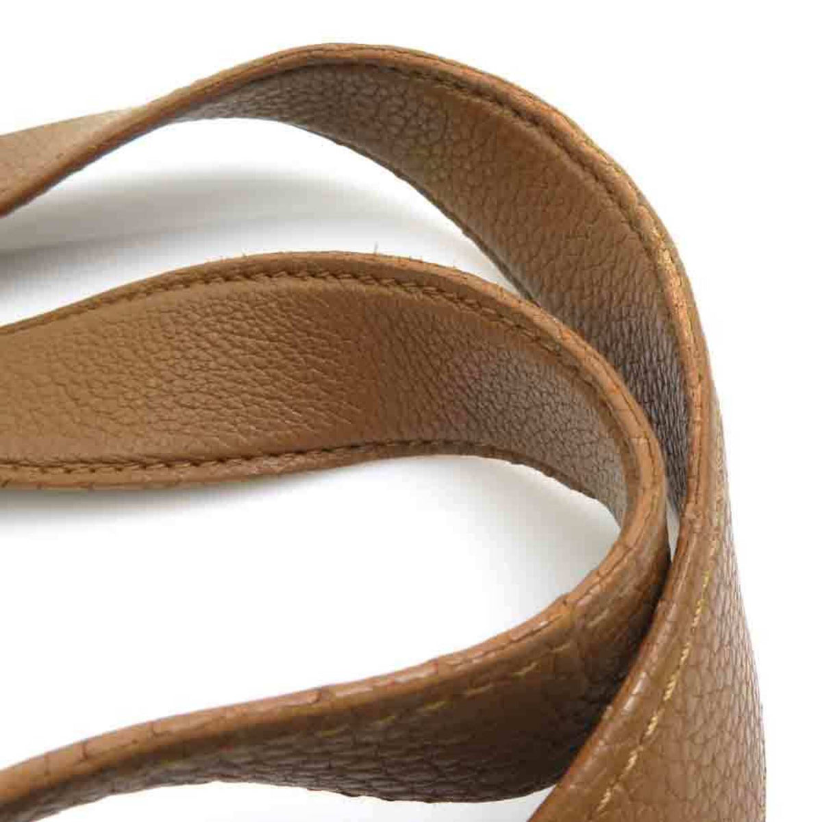 Bvlgari Brown Canvas Leather Handbag (Pre-Owned)