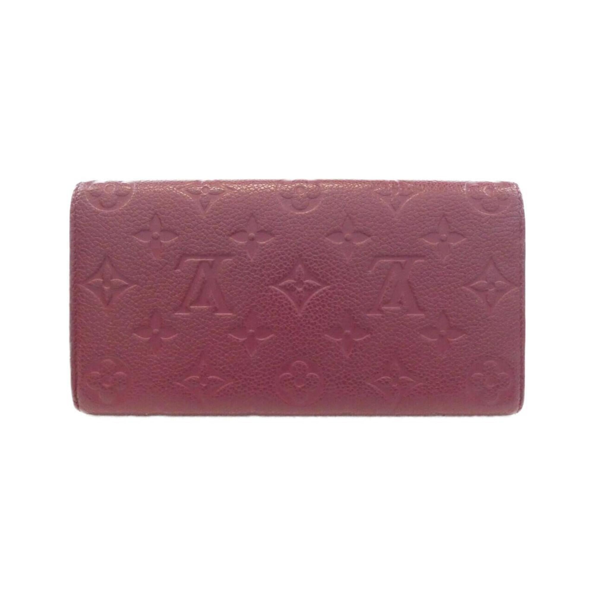 Louis Vuitton Raisin Leather Long Wallet (Bi-Fold) (Pre-Owned)