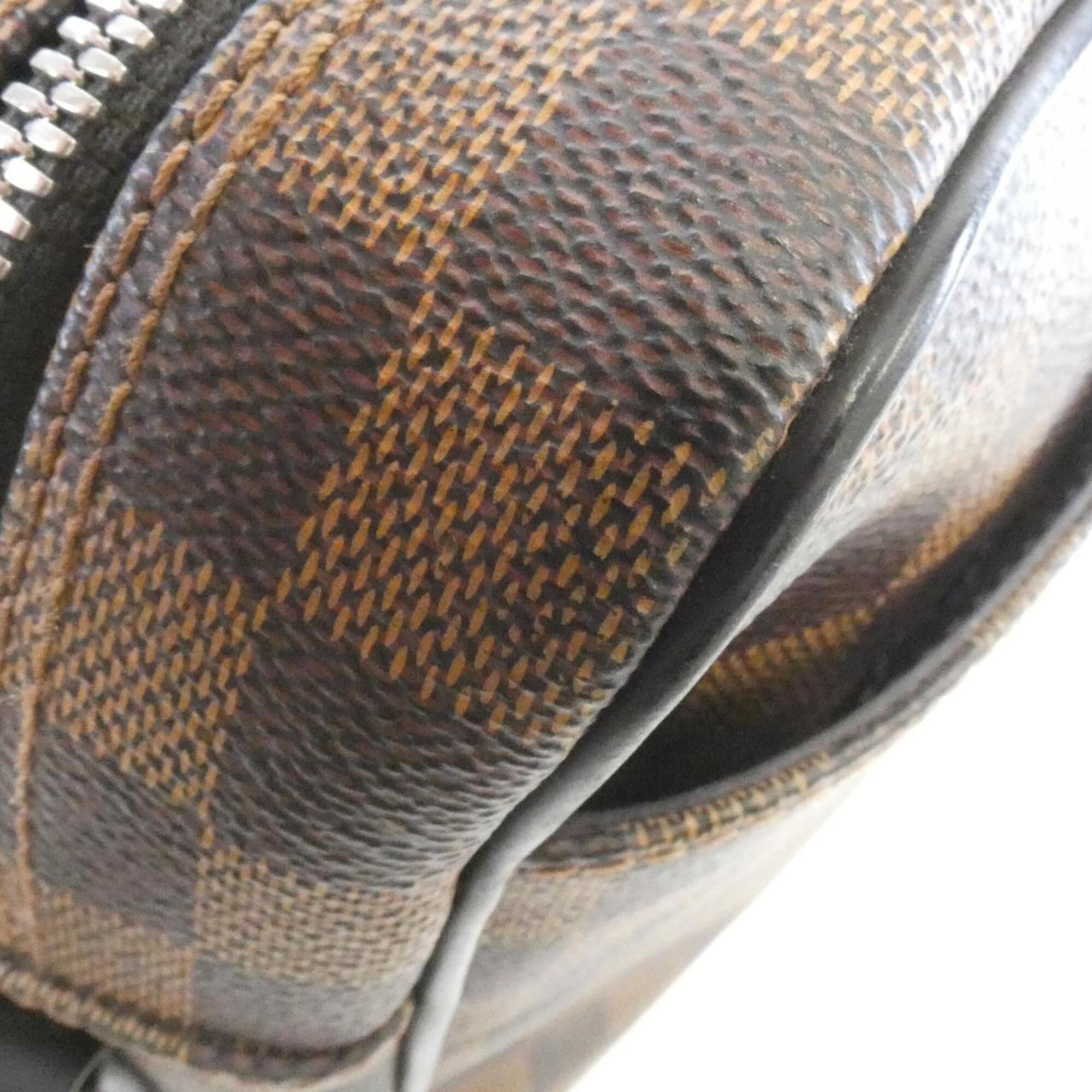 Louis Vuitton Ebene Coated Canvas Shoulder Bag (Pre-Owned)