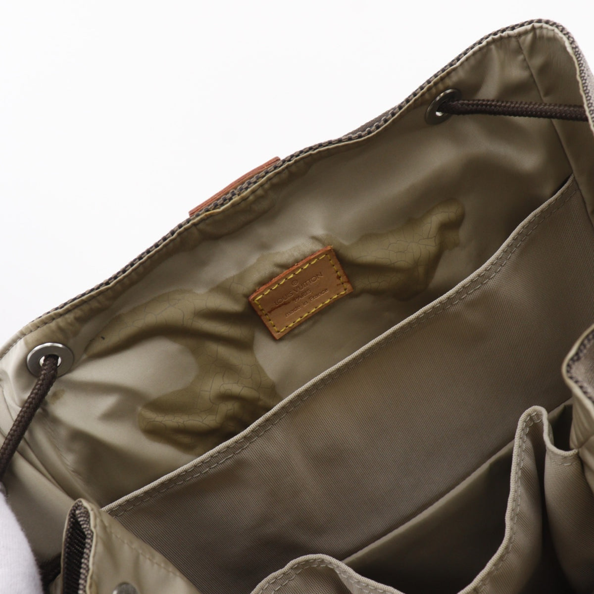 Louis Vuitton Damier Geant Earth Damier Geant Backpack (Pre-Owned)