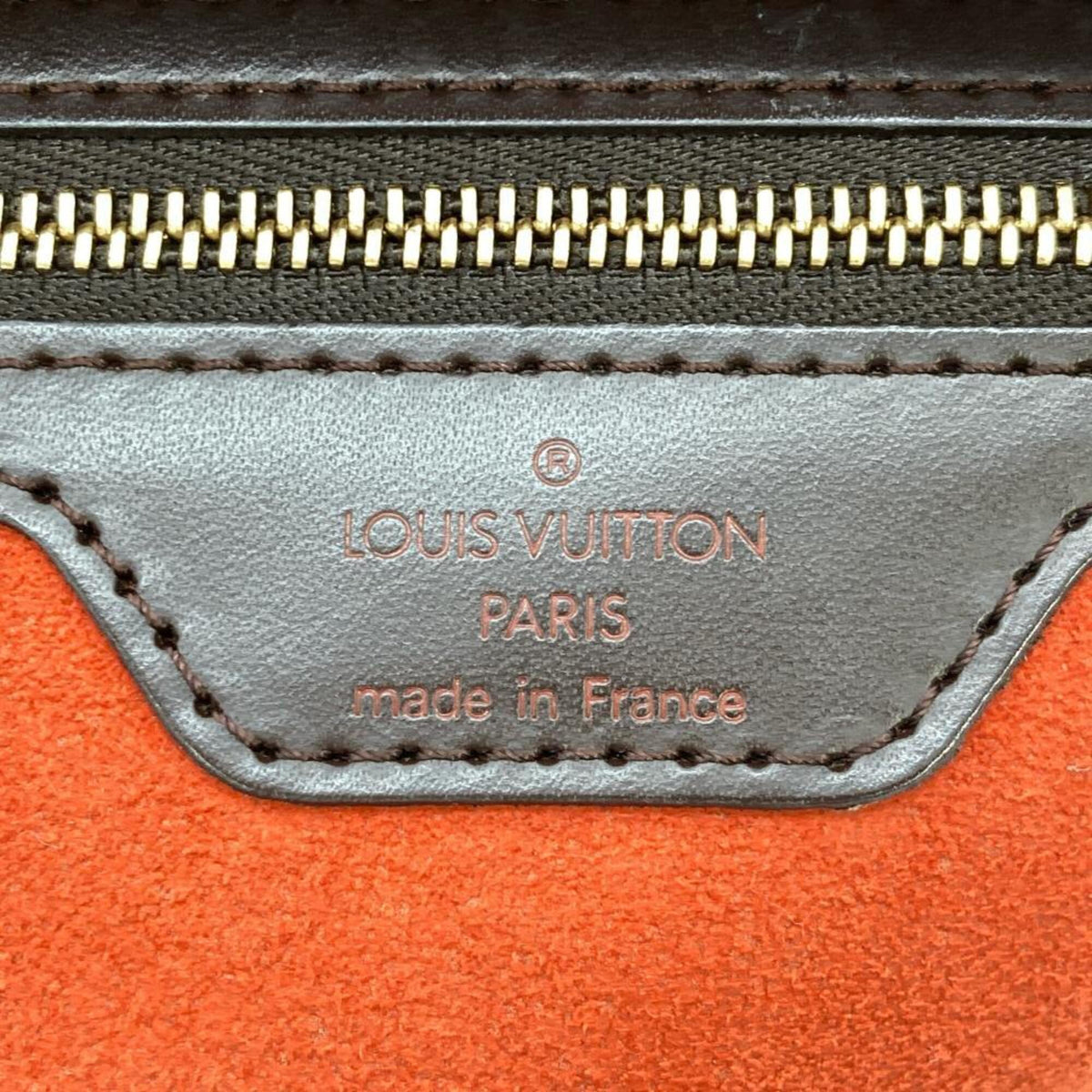 Louis Vuitton Brown Damier Canvas Handbag (Pre-Owned)