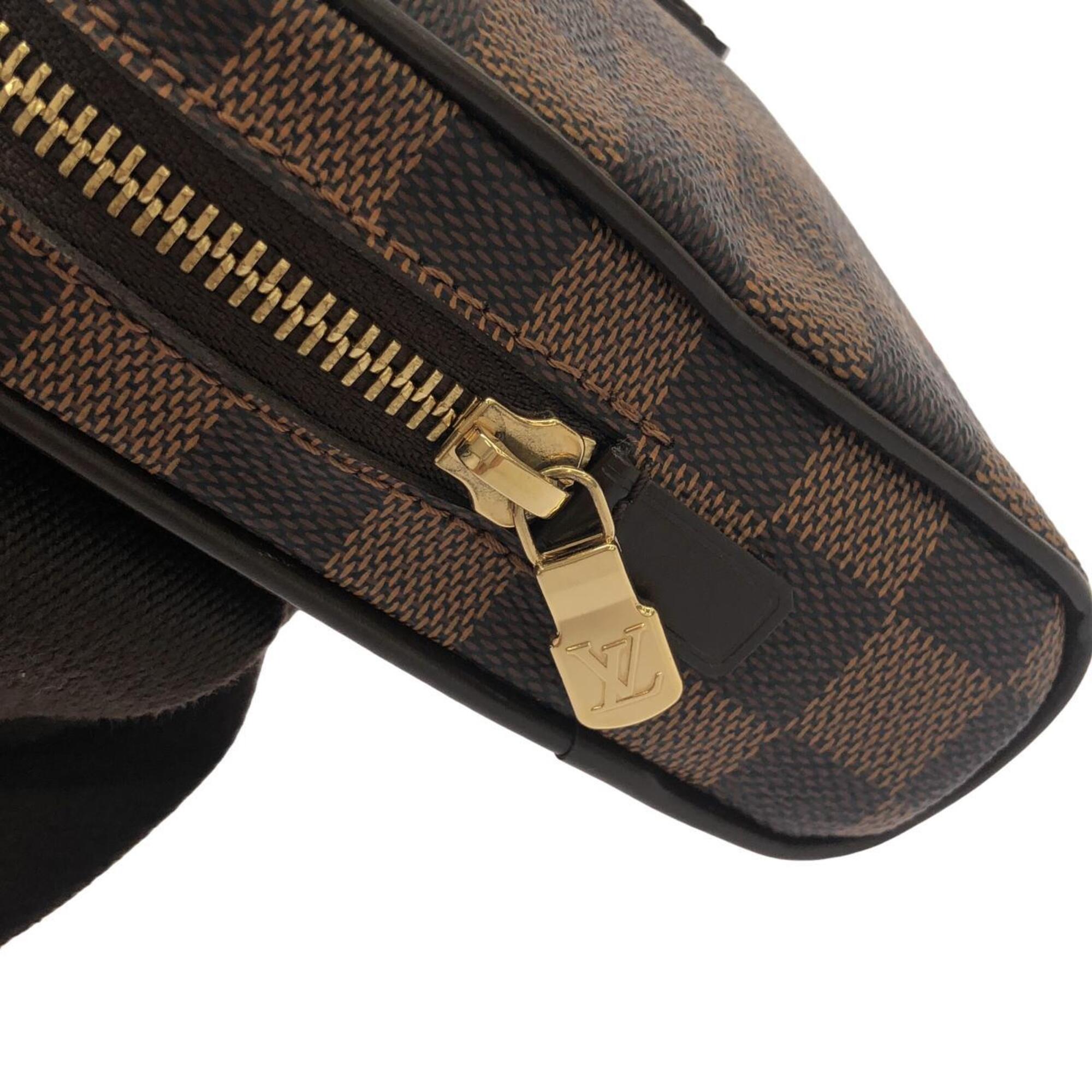 Louis Vuitton Ebene Coated Canvas Shoulder Bag (Pre-Owned)