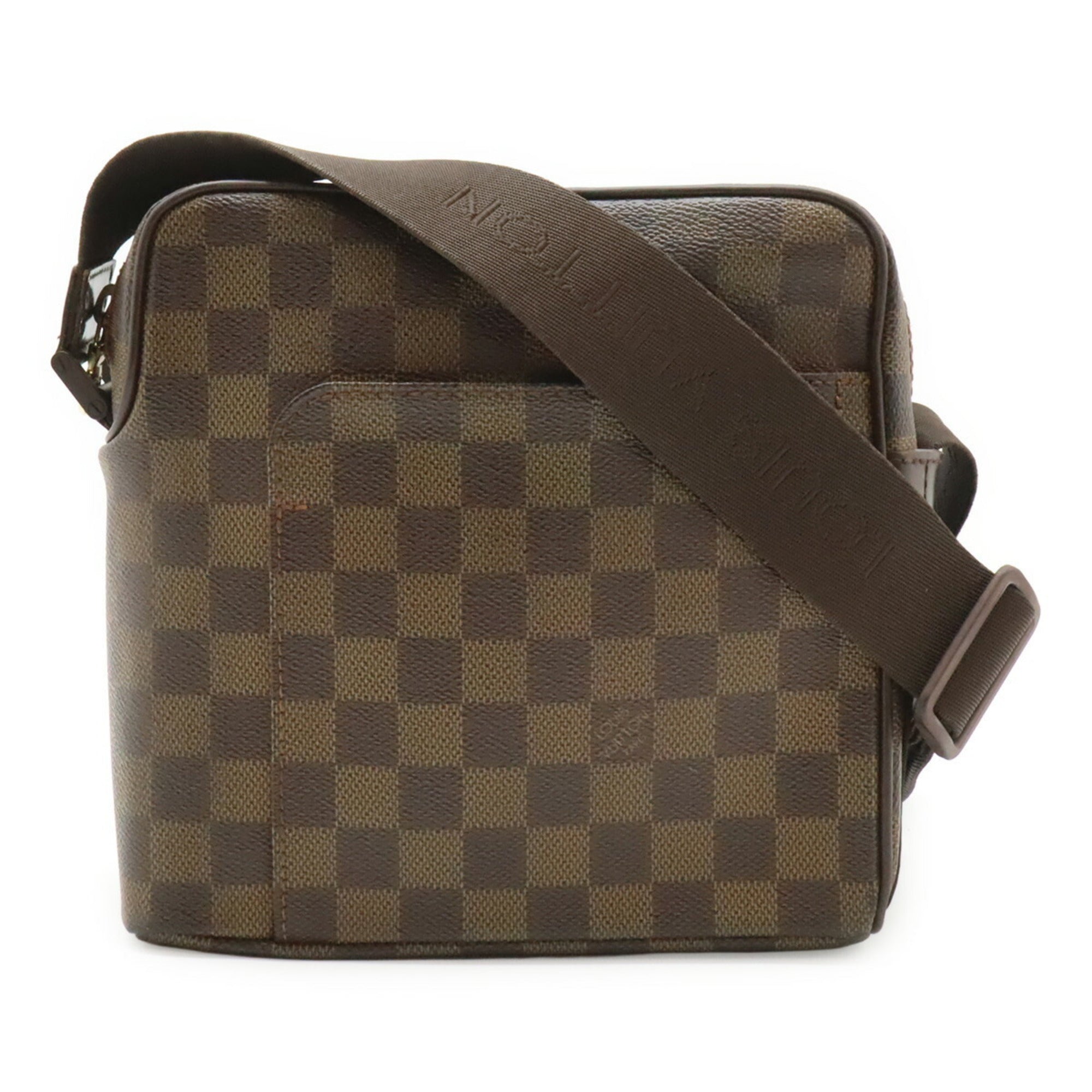 Louis Vuitton Brown Pvc Coated Canvas Damier Canvas Pochette Shoulder Bag (Pre-Owned)
