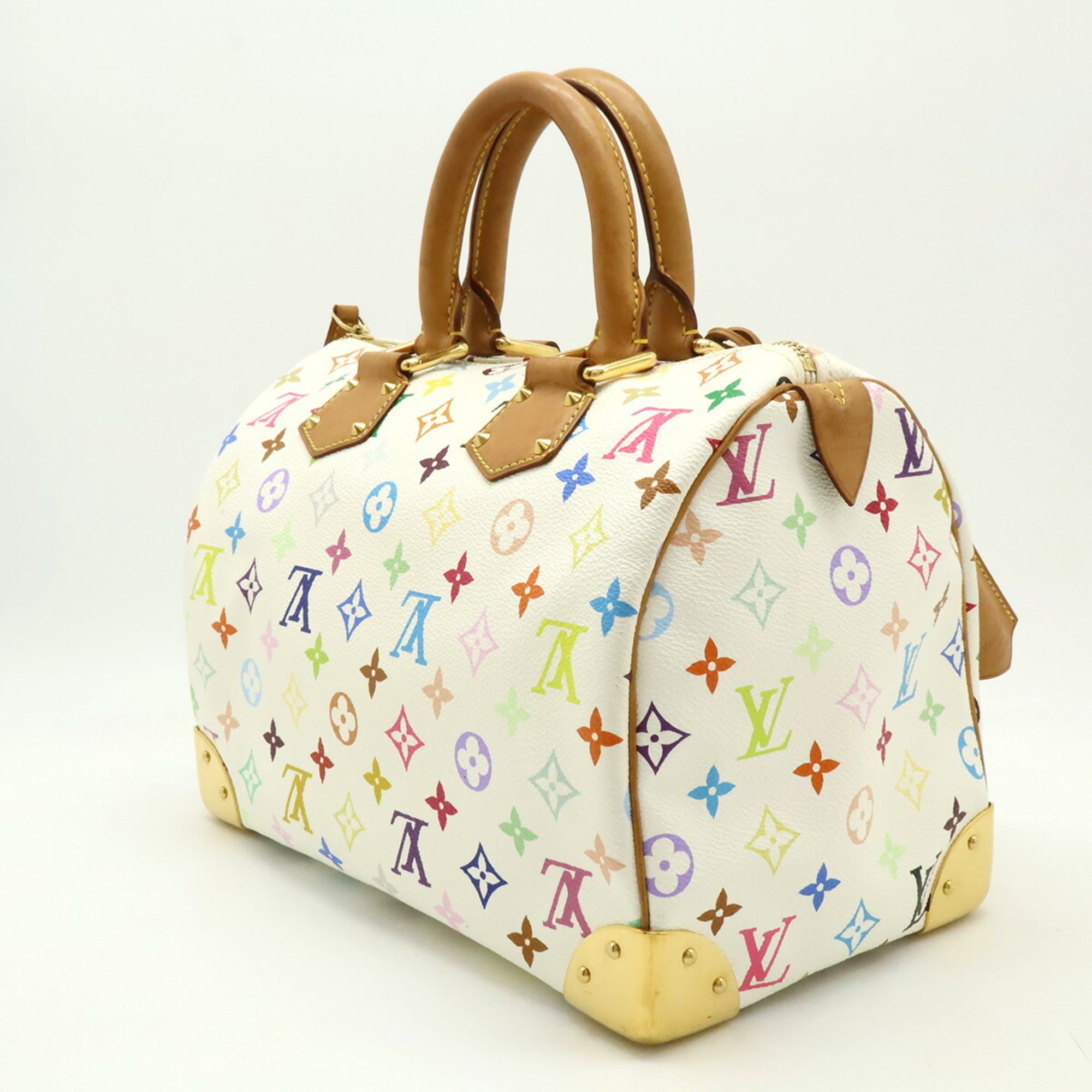 Louis Vuitton Blanc Monogram Multi-Color White Monogram Multicolore Handbag (Pre-Owned)