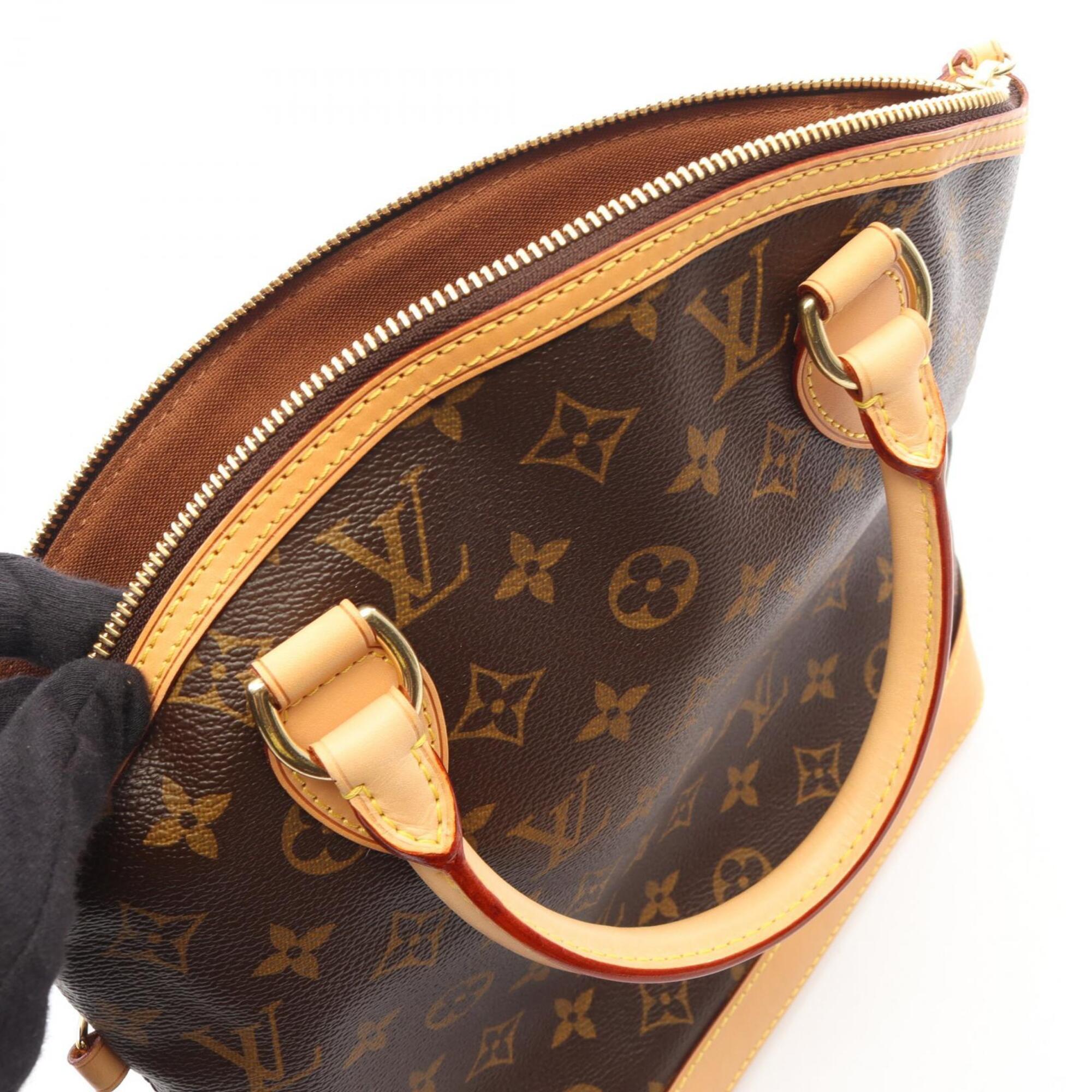 Louis Vuitton Brown Monogram Monogram Leather Handbag (Pre-Owned)