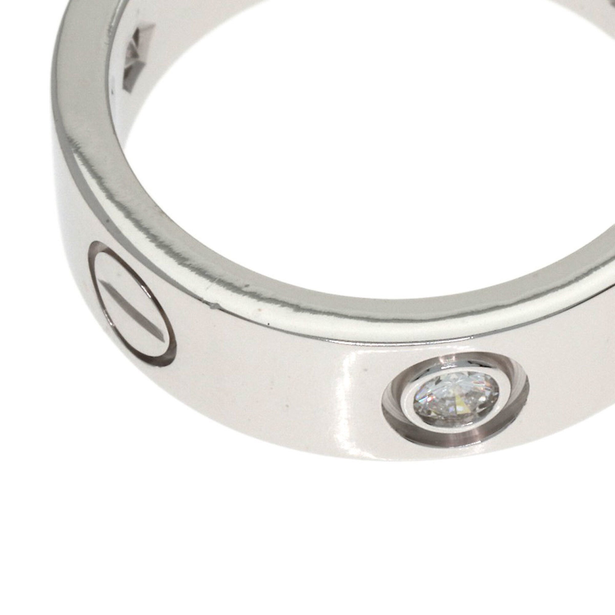 Cartier Love White Gold (18K) Band Ring (Pre-Owned)
