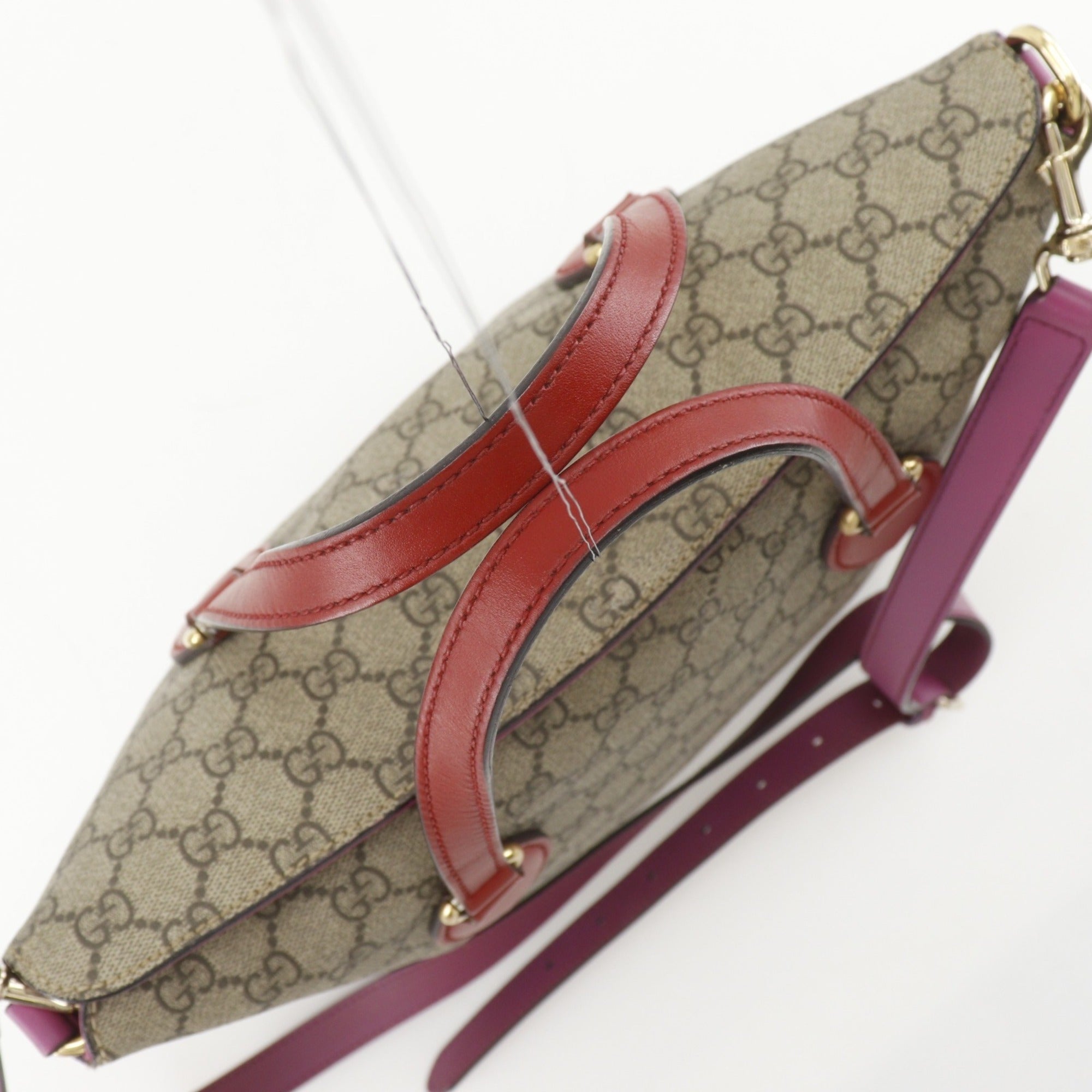 Gucci Brown Leather Handbag (Pre-Owned)