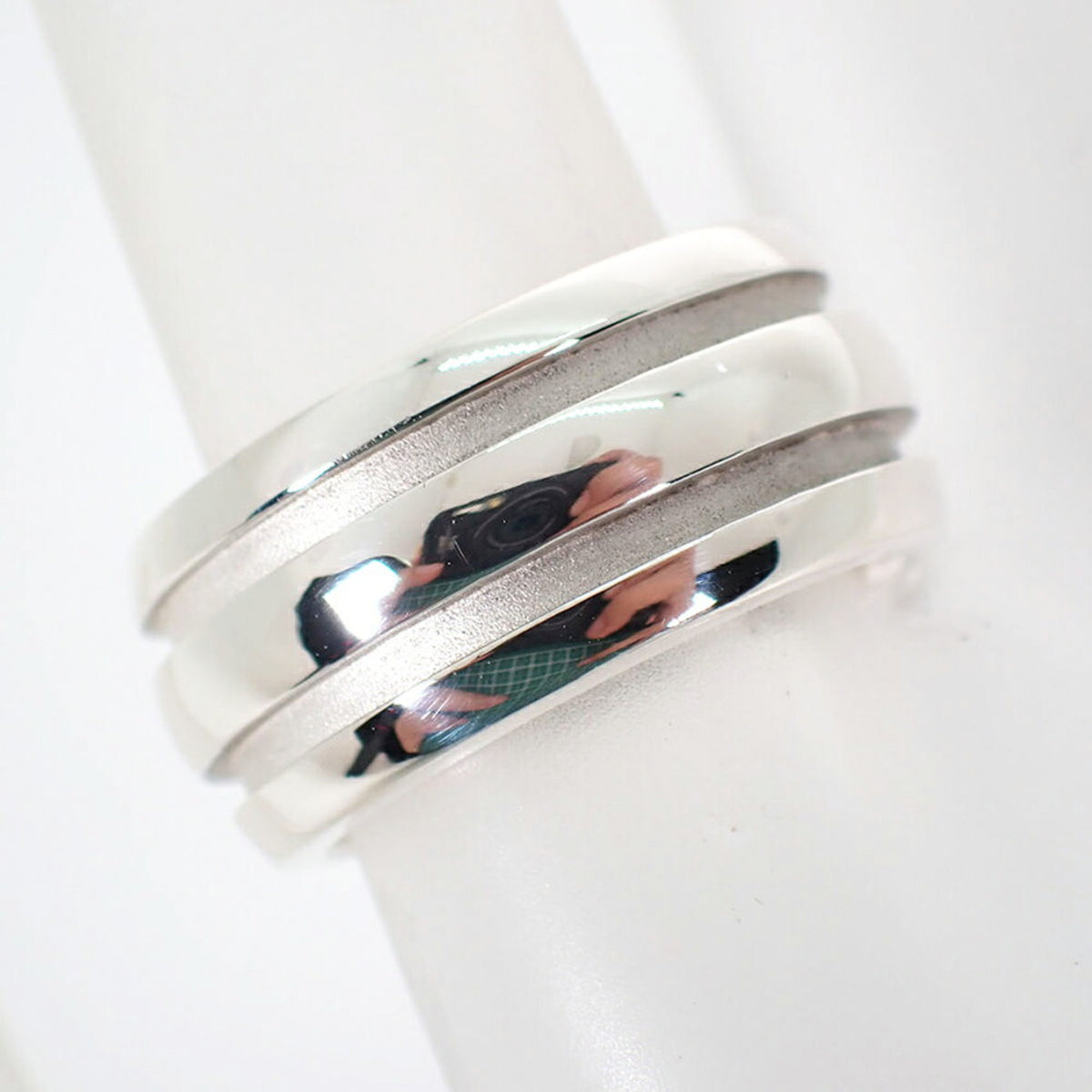 Tiffany Sterling Silver 925 Band Ring (Pre-Owned)