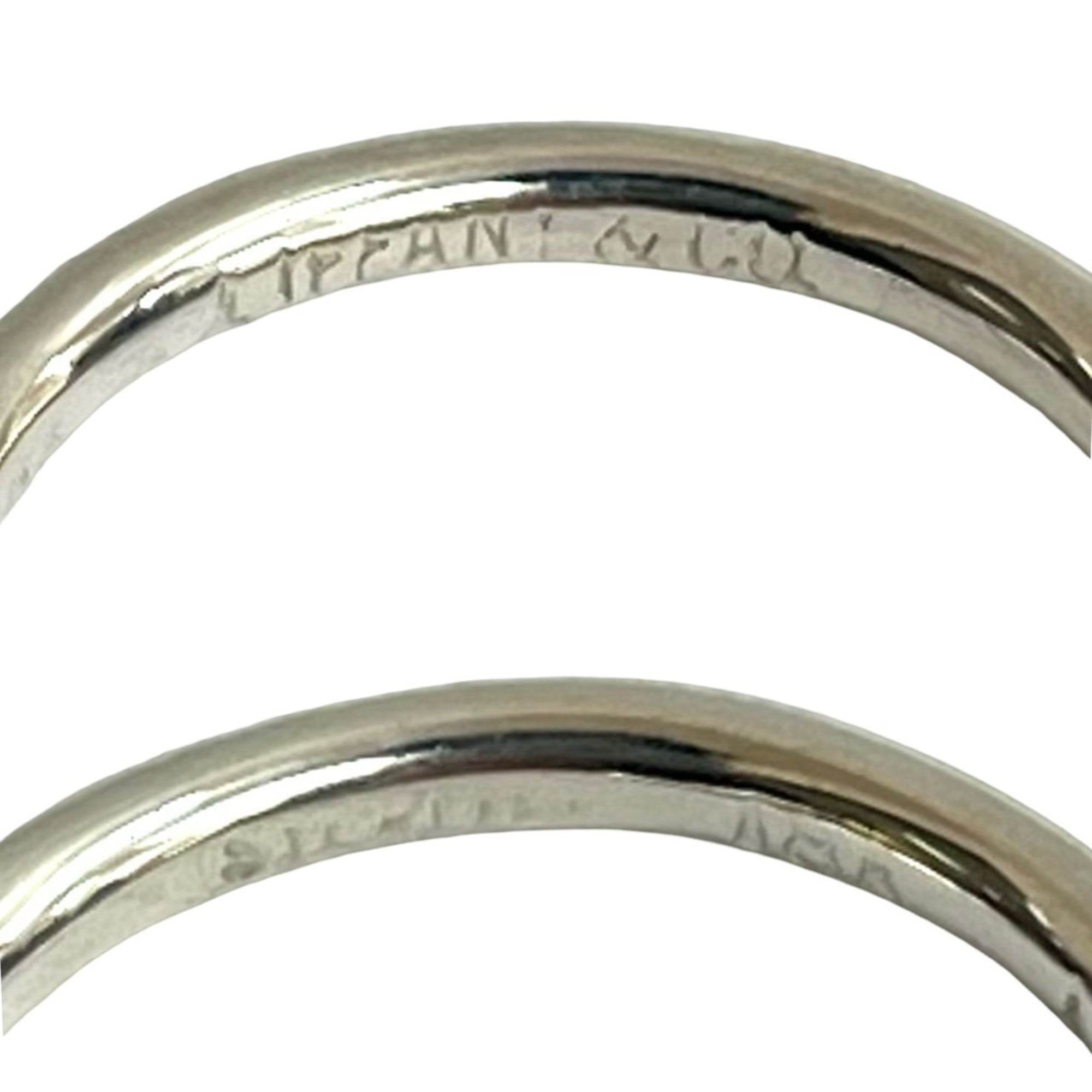 Tiffany Gold Silver Silver 925 Yellow Gold (10K) Band Ring (Pre-Owned)