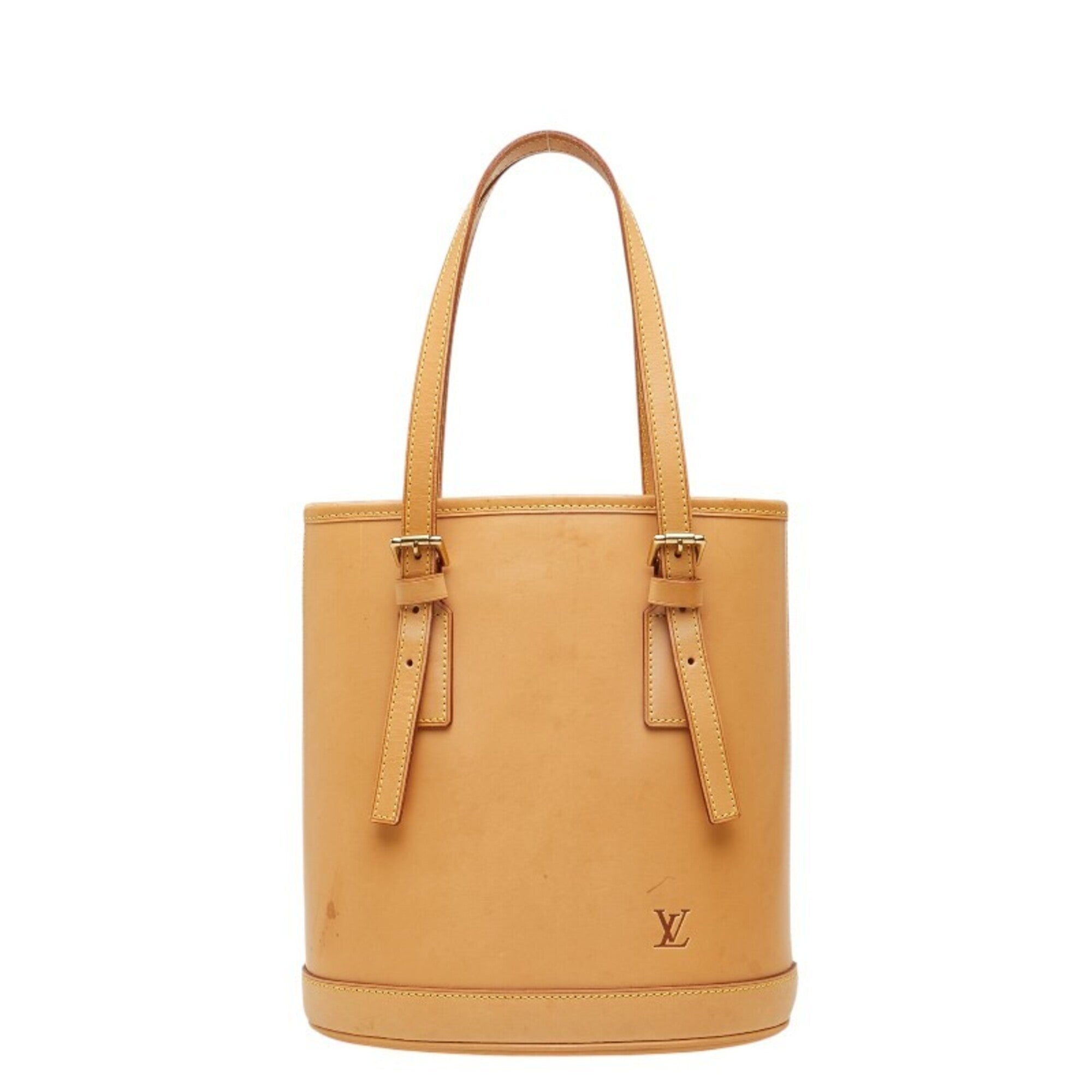 Louis Vuitton Natural Leather Handbag (Pre-Owned)