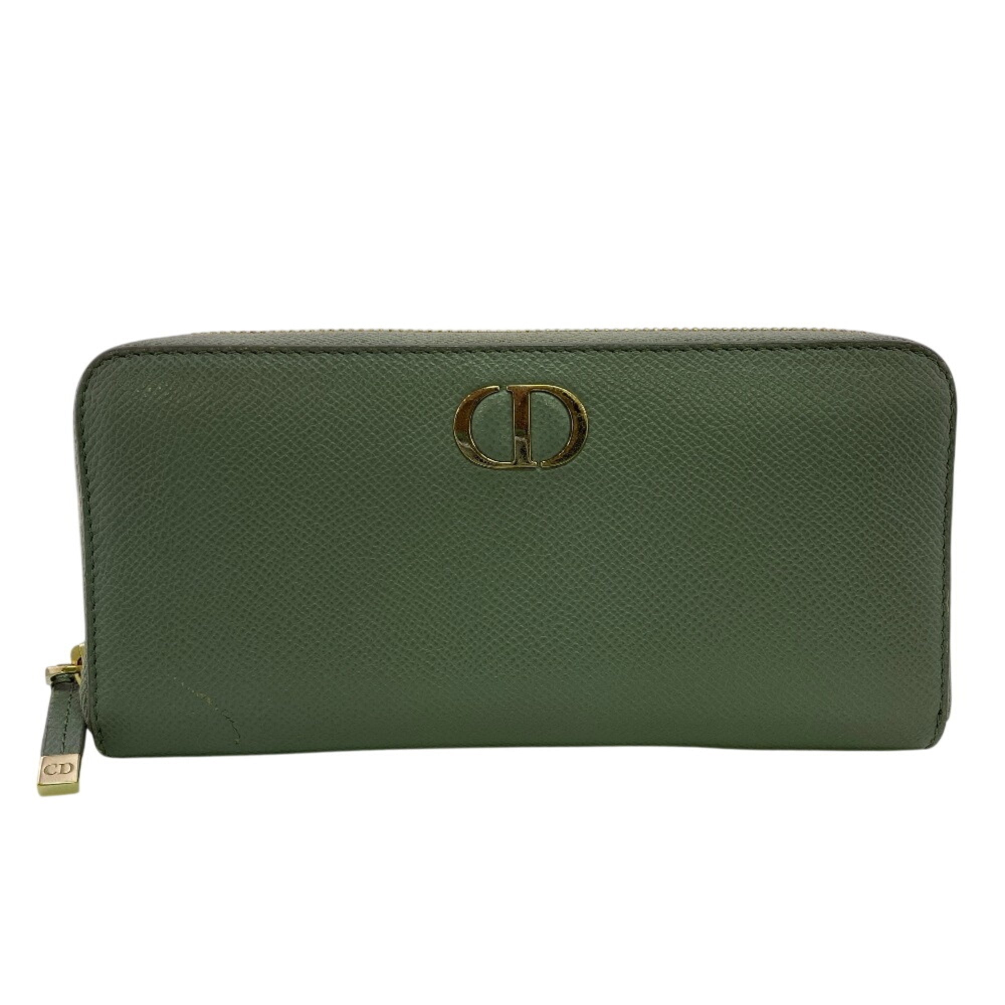 Christian Dior Gray Leather (Pre-Owned)