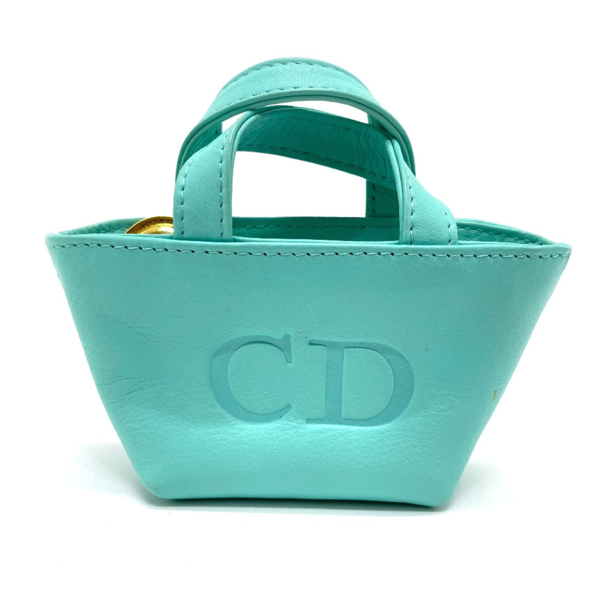 Christian Dior Blue Leather Handbag (Pre-Owned)