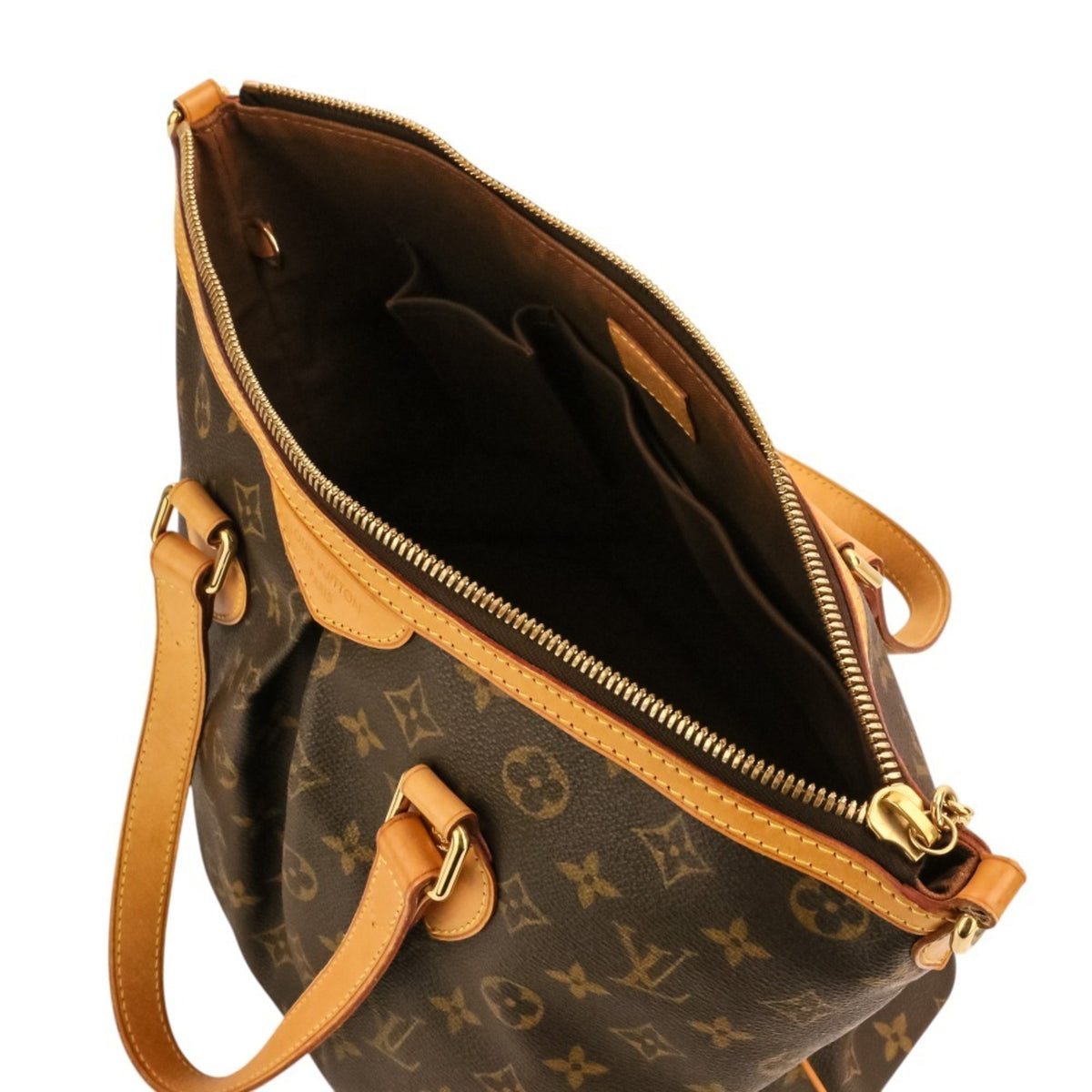 Louis Vuitton Brown Monogram Shoulder Bag Tote Bag (Pre-Owned)