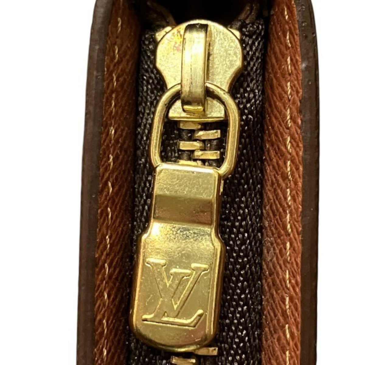 Louis Vuitton Monogram Brown Monogram Long Wallet (Bi-Fold) (Pre-Owned)