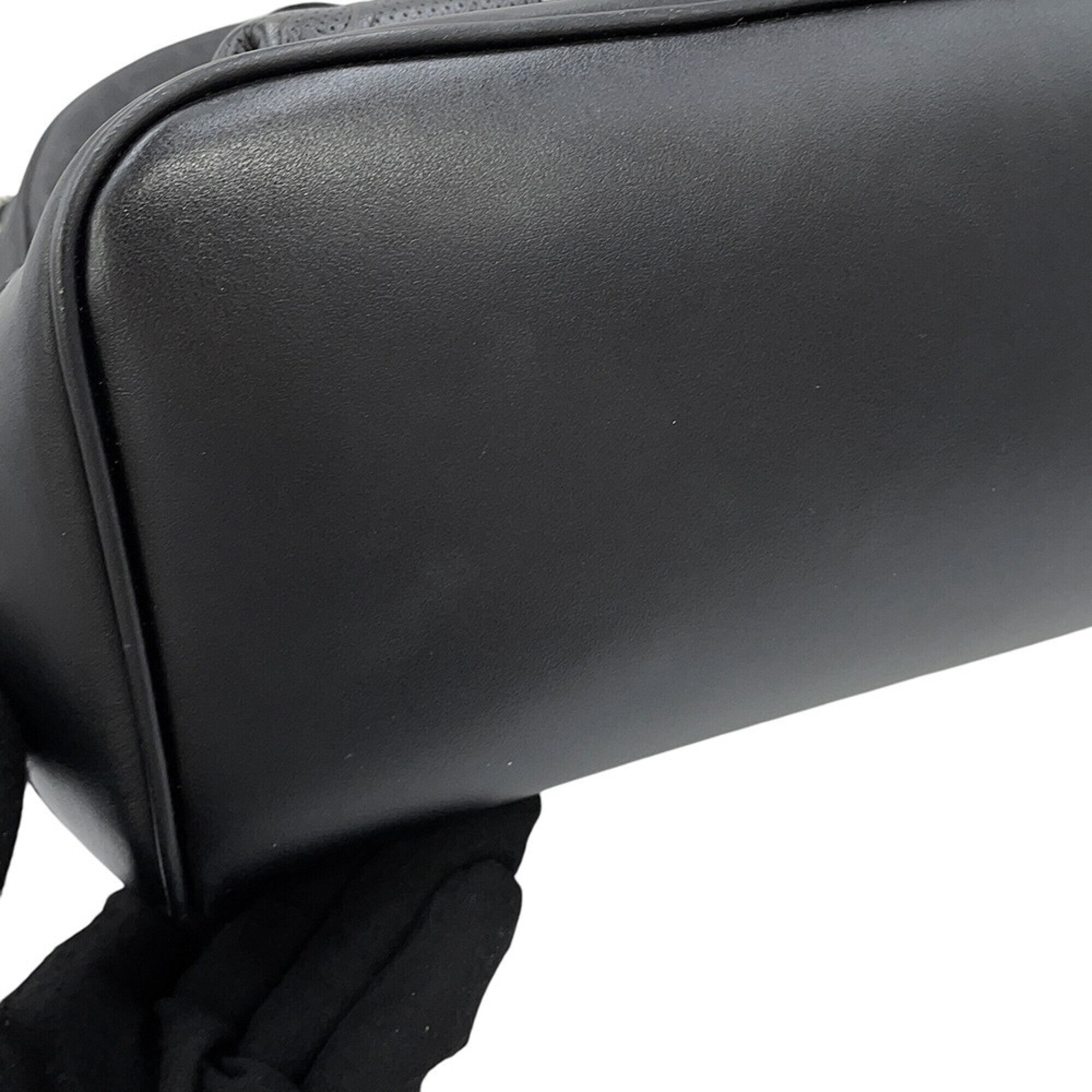 Gucci Black Embossed Leather Backpack (Pre-Owned)