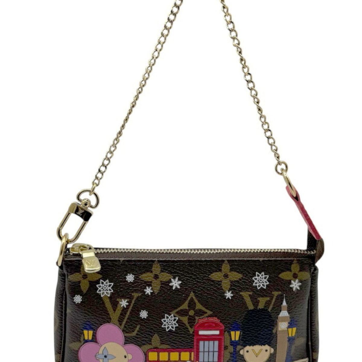 Louis Vuitton Monogram Brown Monogram Multi-Color Monogram Pochette Shoulder Bag (Pre-Owned)