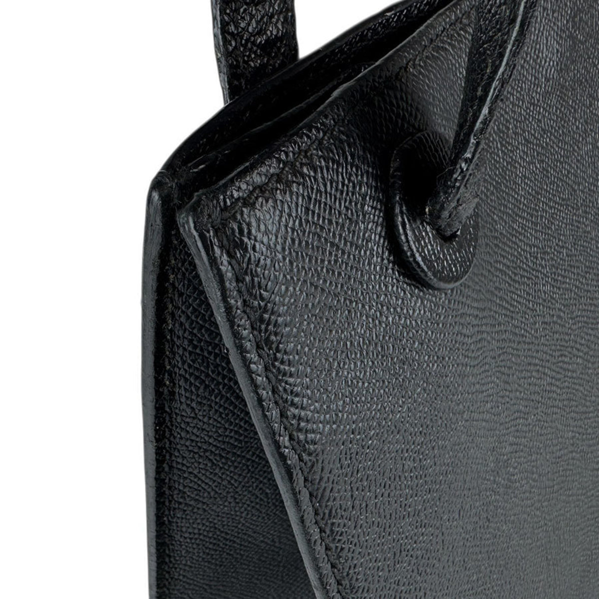 Chanel Black Leather Shoulder Bag Tote Bag (Pre-Owned)