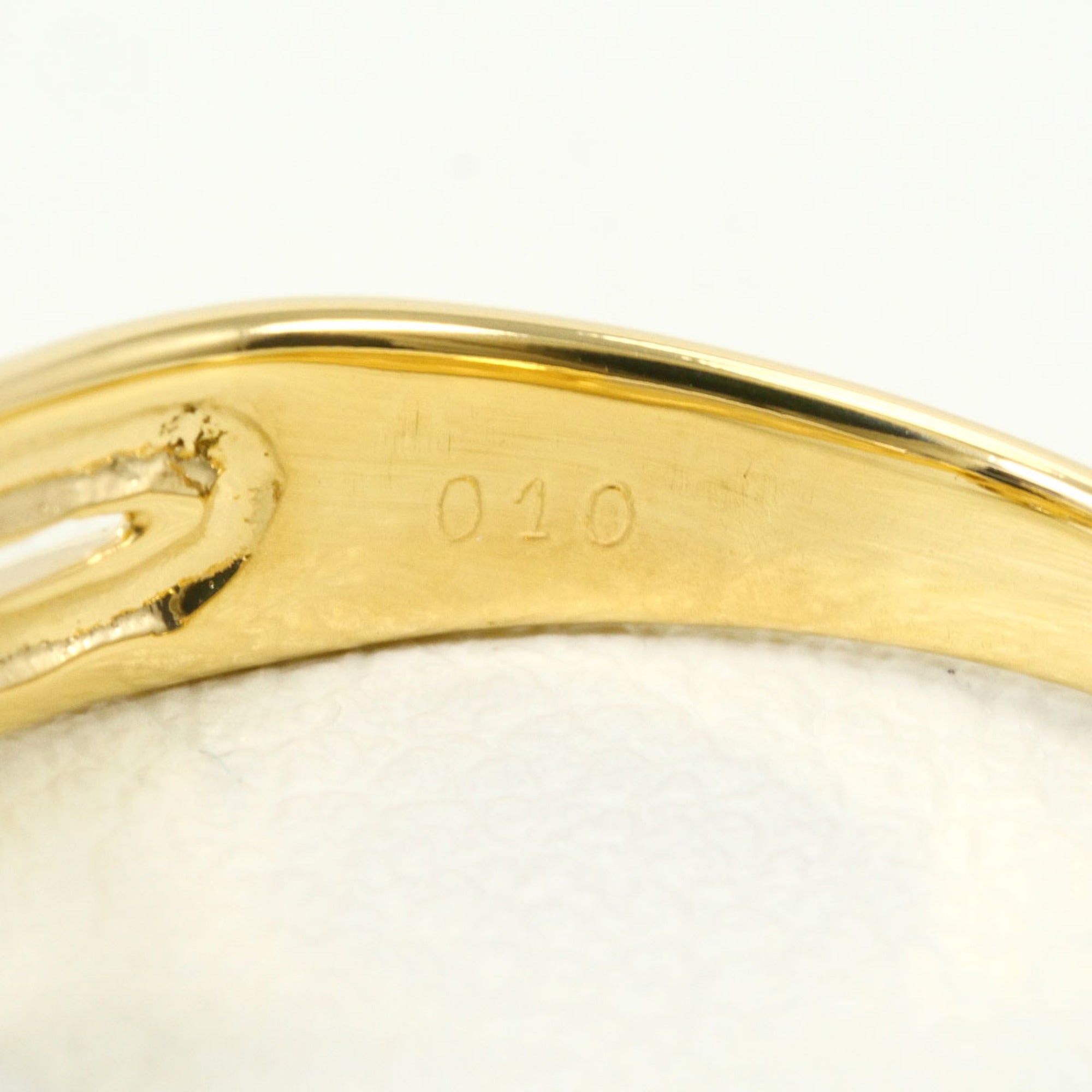 Unbranded Platinum Yellow Gold Yellow Gold (18K) Platinum 900 Band Ring (Pre-Owned)