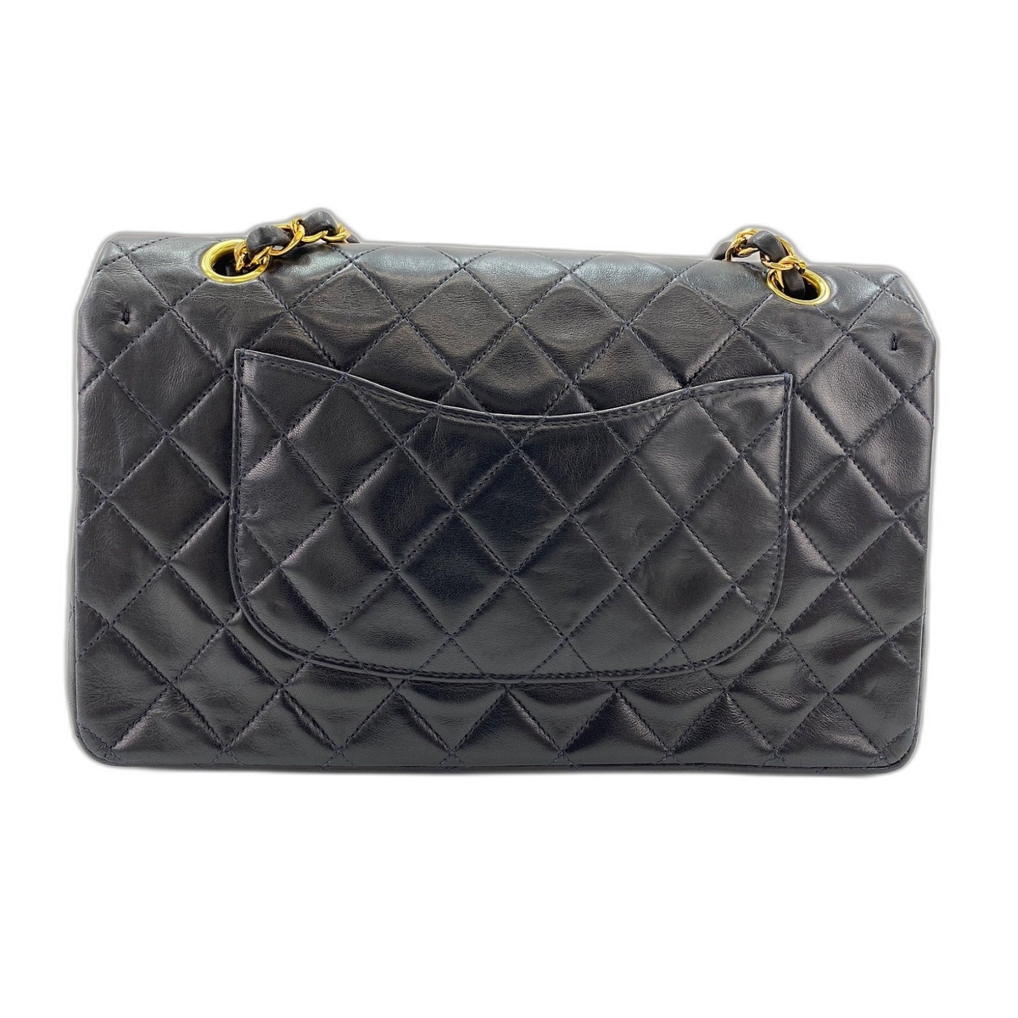 Chanel Matelasse Black Shoulder Bag (Pre-Owned)