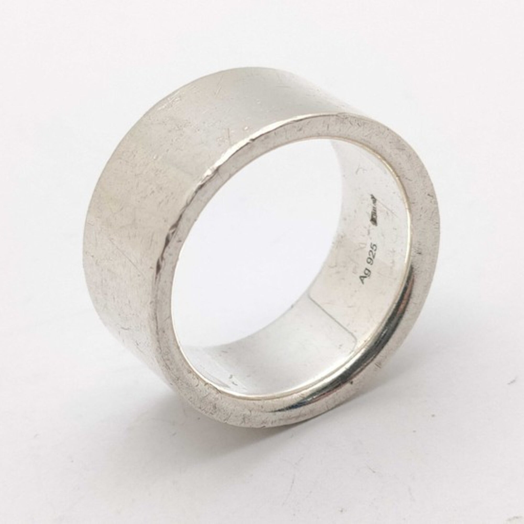 Gucci Silver Silver 925 Band Ring (Pre-Owned)