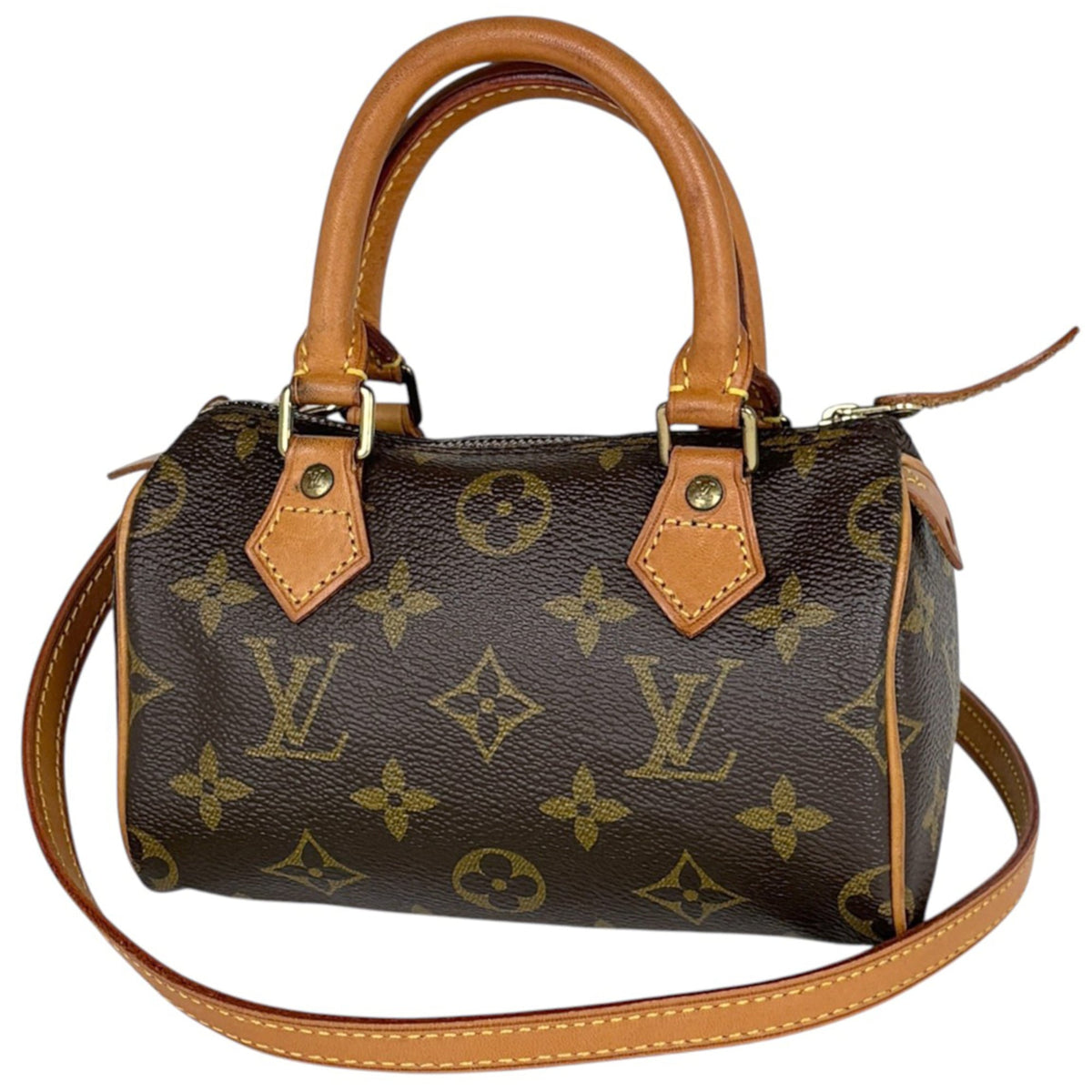 Louis Vuitton Brown Monogram Handbag (Pre-Owned)