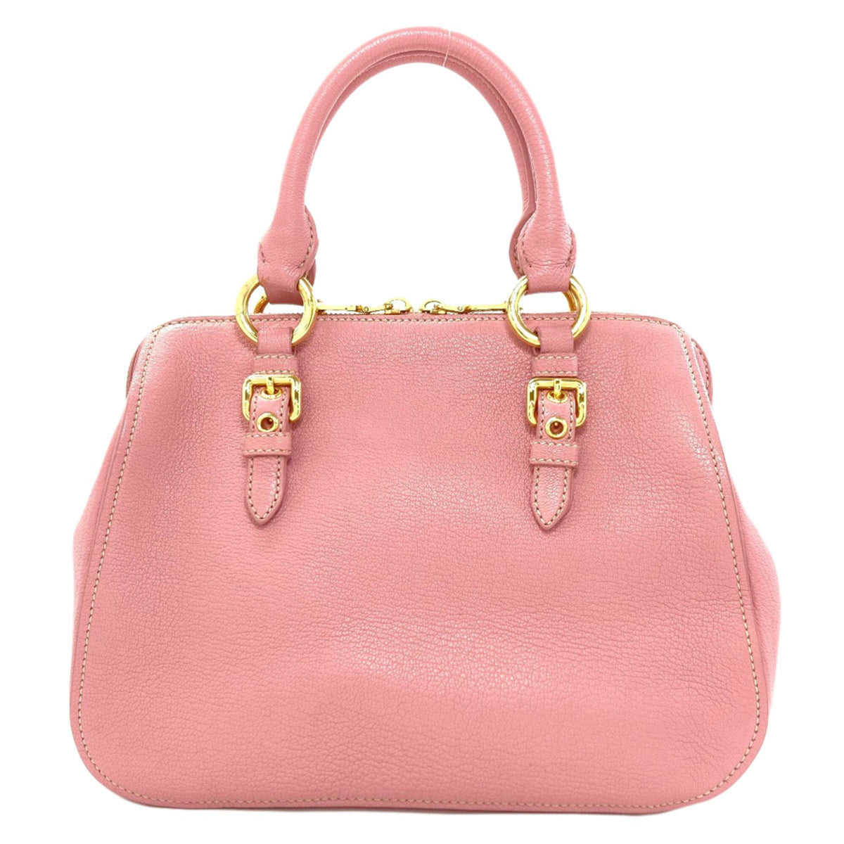 Miu Miu Pink Leather Handbag (Pre-Owned)