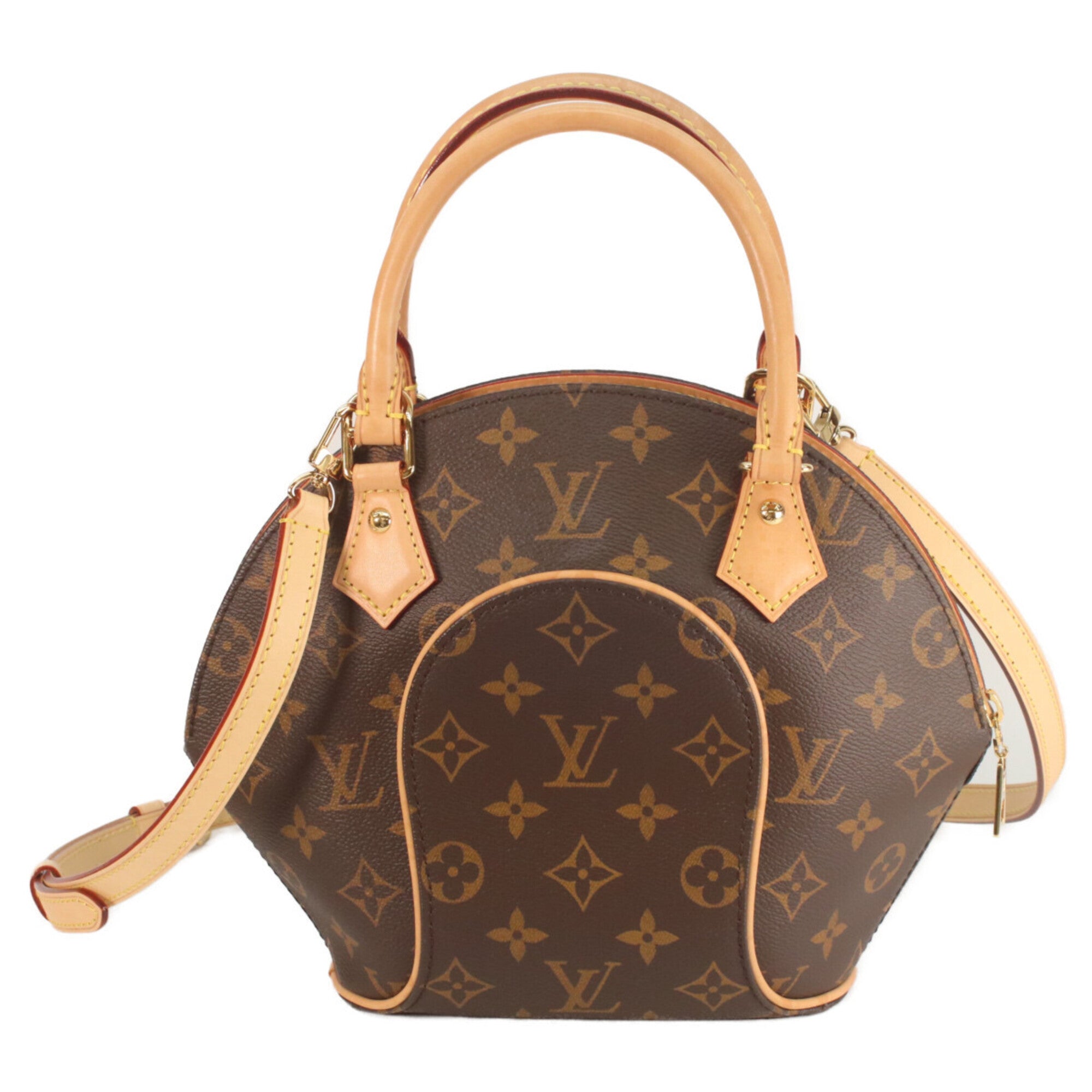 Louis Vuitton Brown Monogram Shoulder Bag (Pre-Owned)