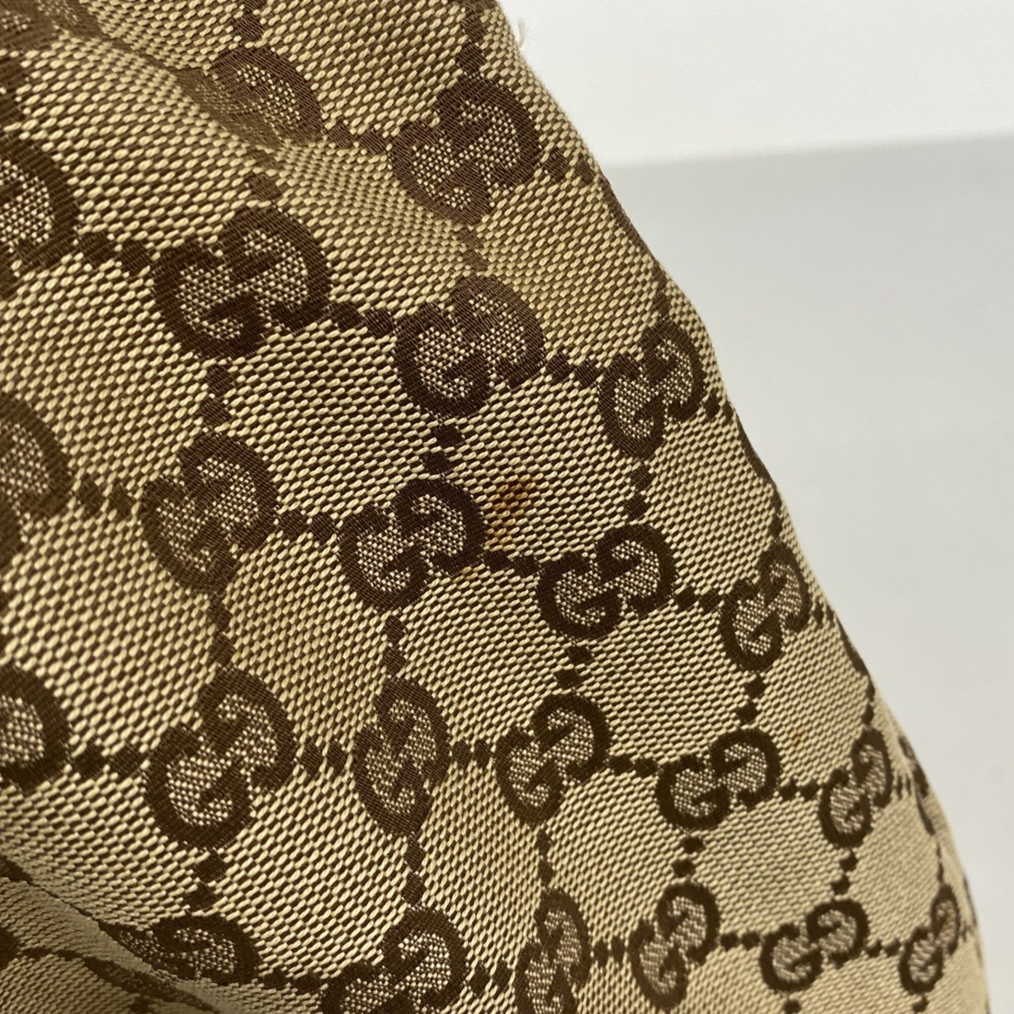 Gucci Brown Canvas Tote Bag (Pre-Owned)