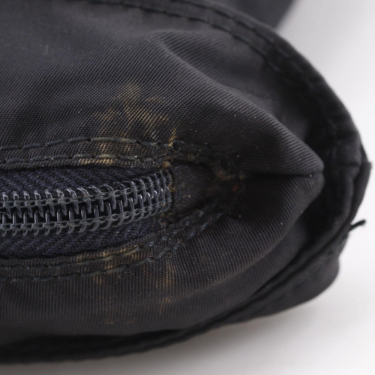 Prada Black Nylon Tote Bag (Pre-Owned)