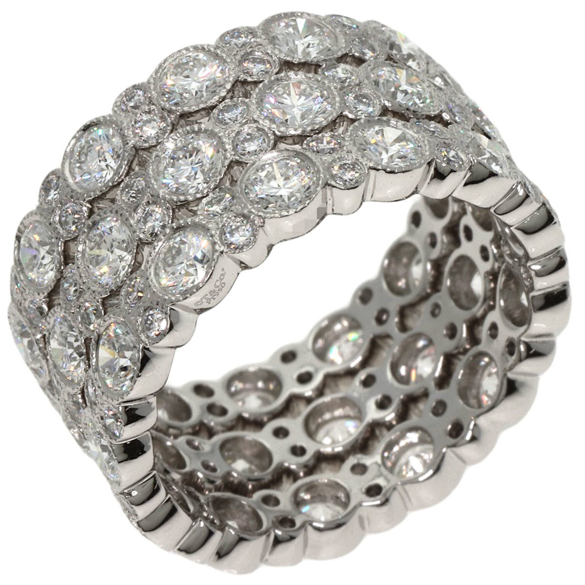 Tiffany Platinum 950 Band Ring (Pre-Owned)