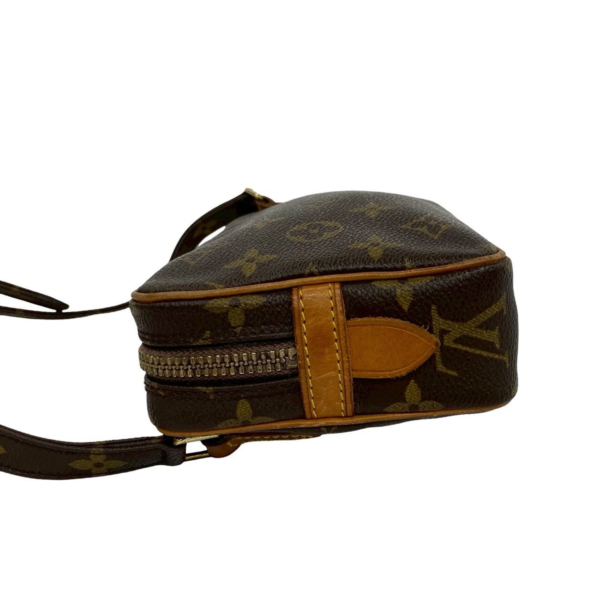 Louis Vuitton Brown Leather Pvc Shoulder Bag (Pre-Owned)