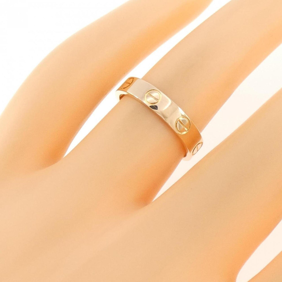 Cartier Pink Gold (18K) Band Ring (Pre-Owned)