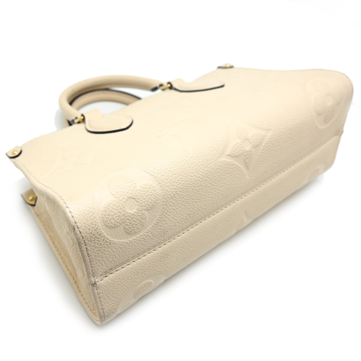 Louis Vuitton Cream Monogram Empreinte Shoulder Bag (Pre-Owned)
