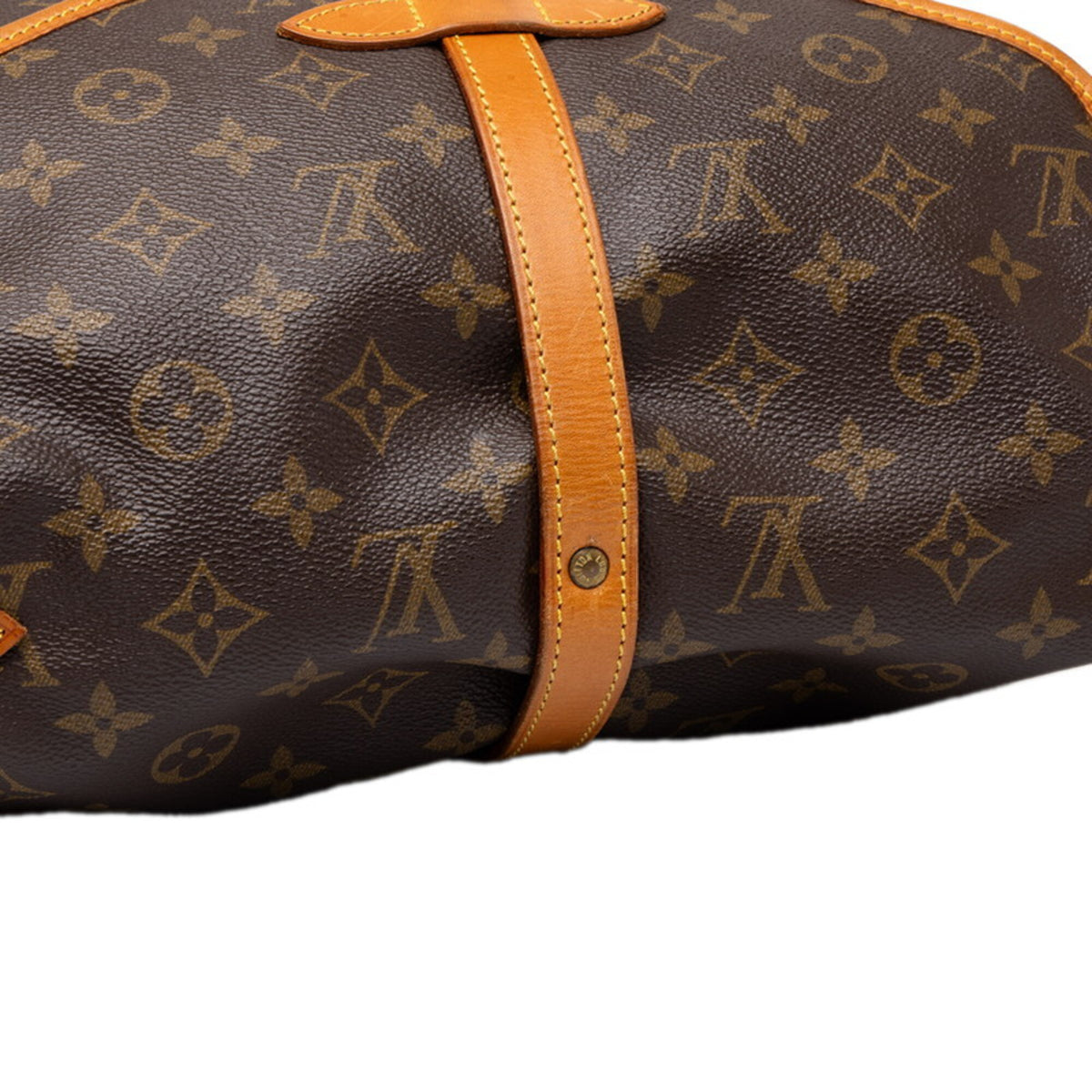 Louis Vuitton Monogram Brown Pvc Leather Shoulder Bag (Pre-Owned)
