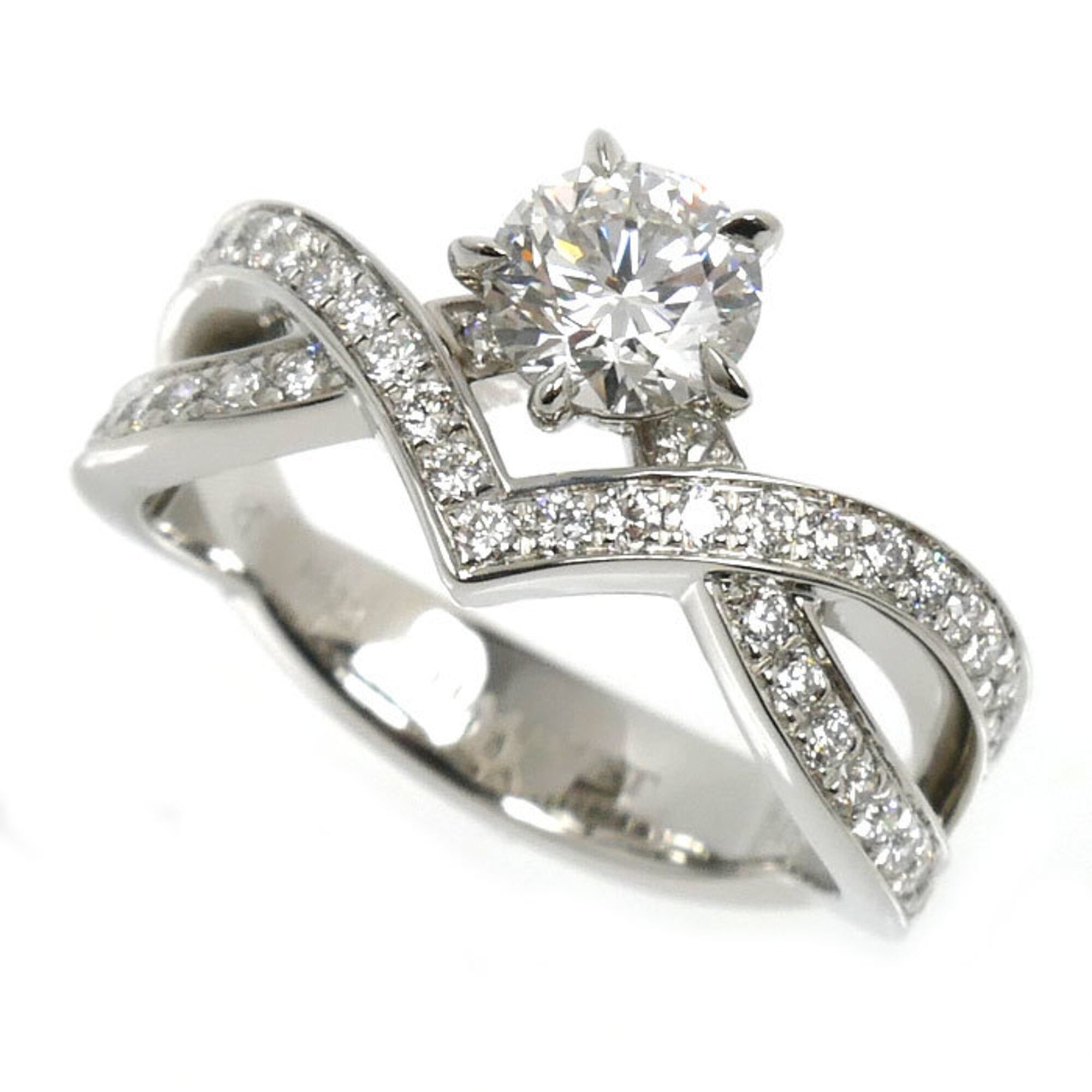 Chaumet Platinum 950 Band Ring (Pre-Owned)