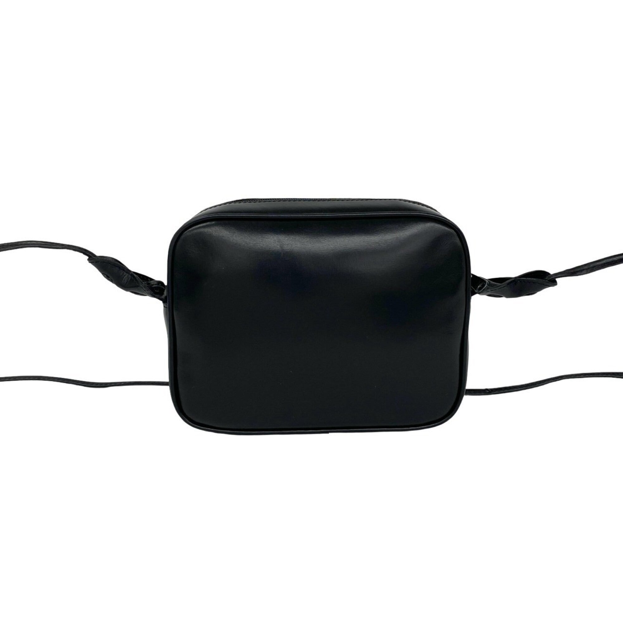 Gucci Black Leather Pochette Shoulder Bag (Pre-Owned)