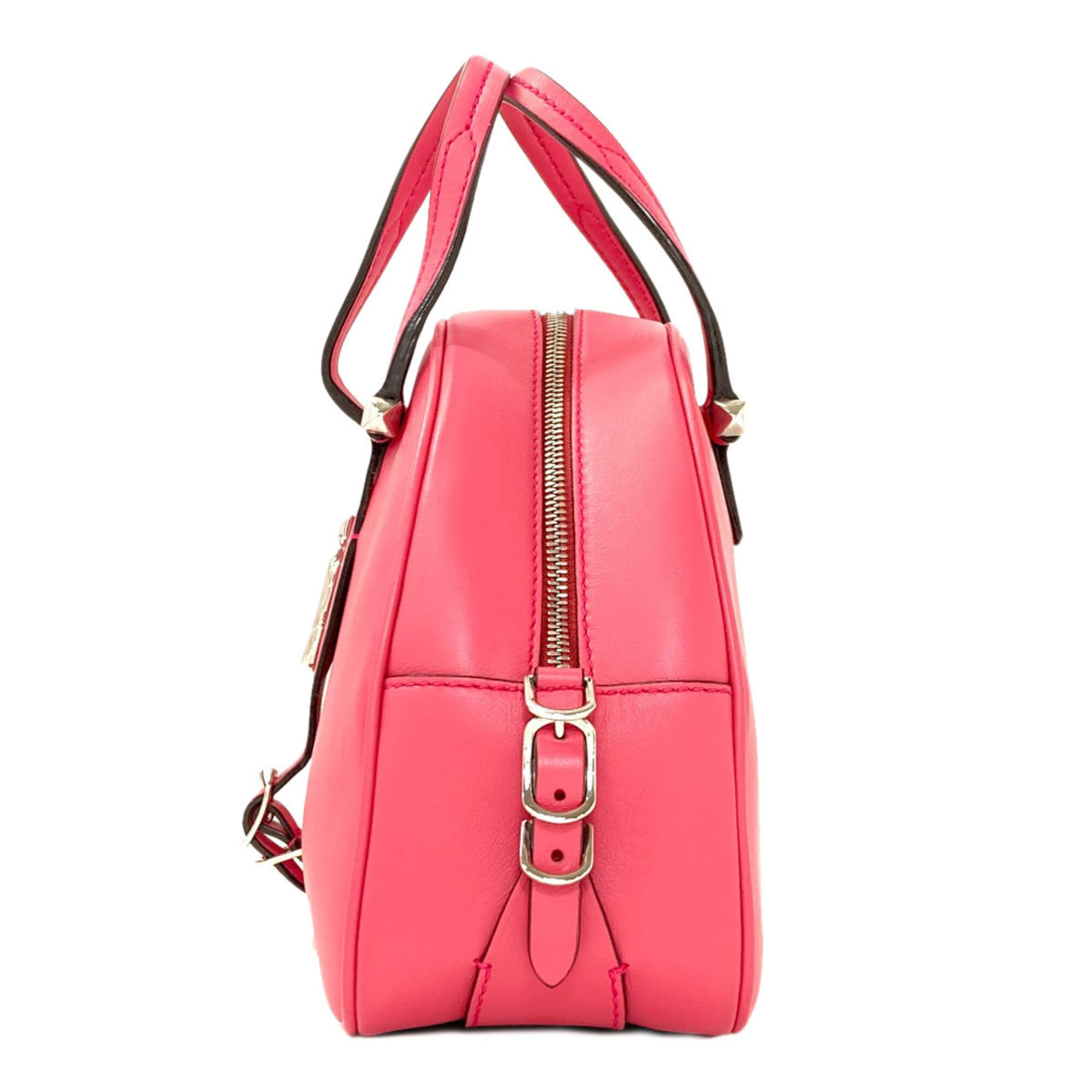 Jimmy Choo Pink Leather Handbag (Pre-Owned)