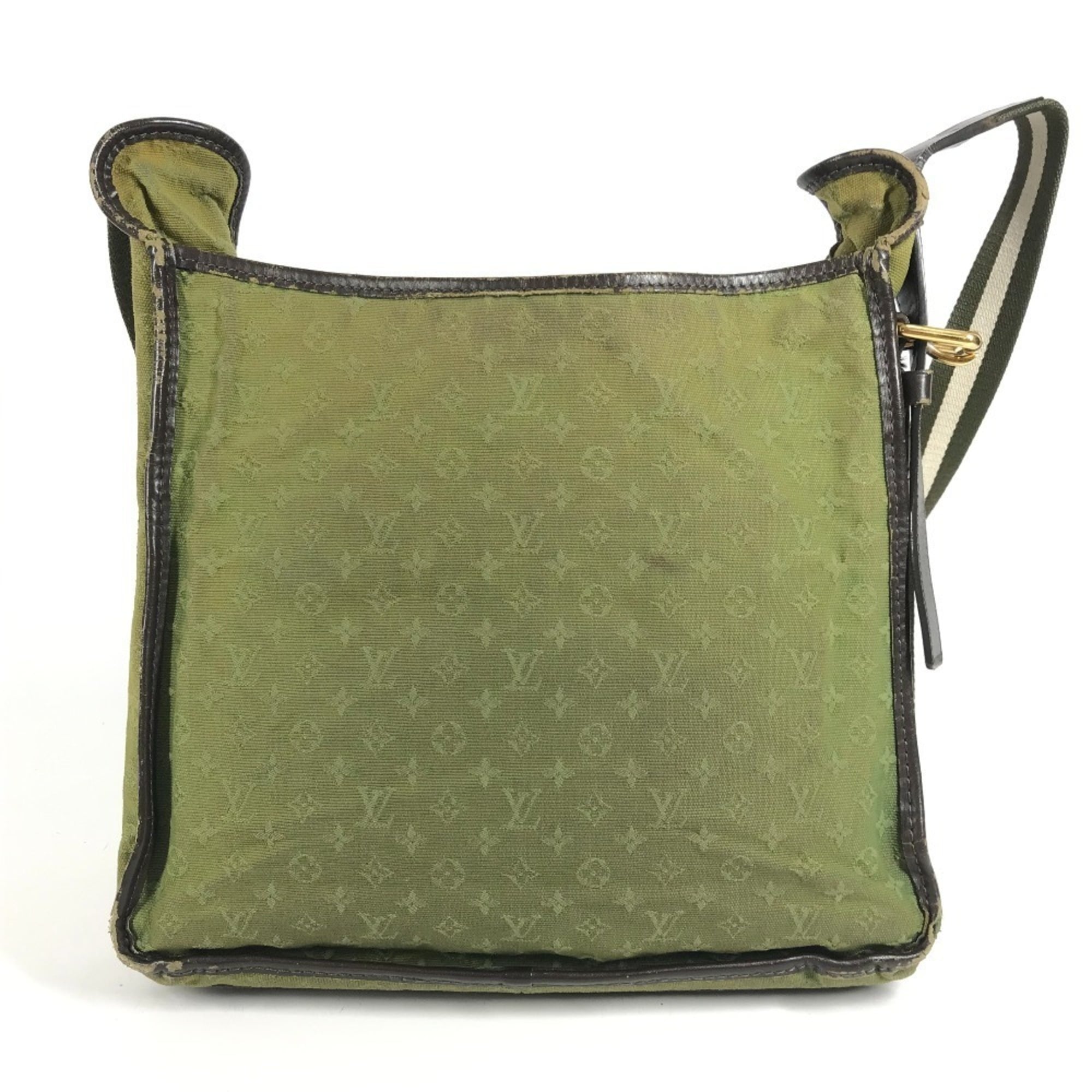 Louis Vuitton Khaki Monogram Mini Canvas Shoulder Bag (Pre-Owned)