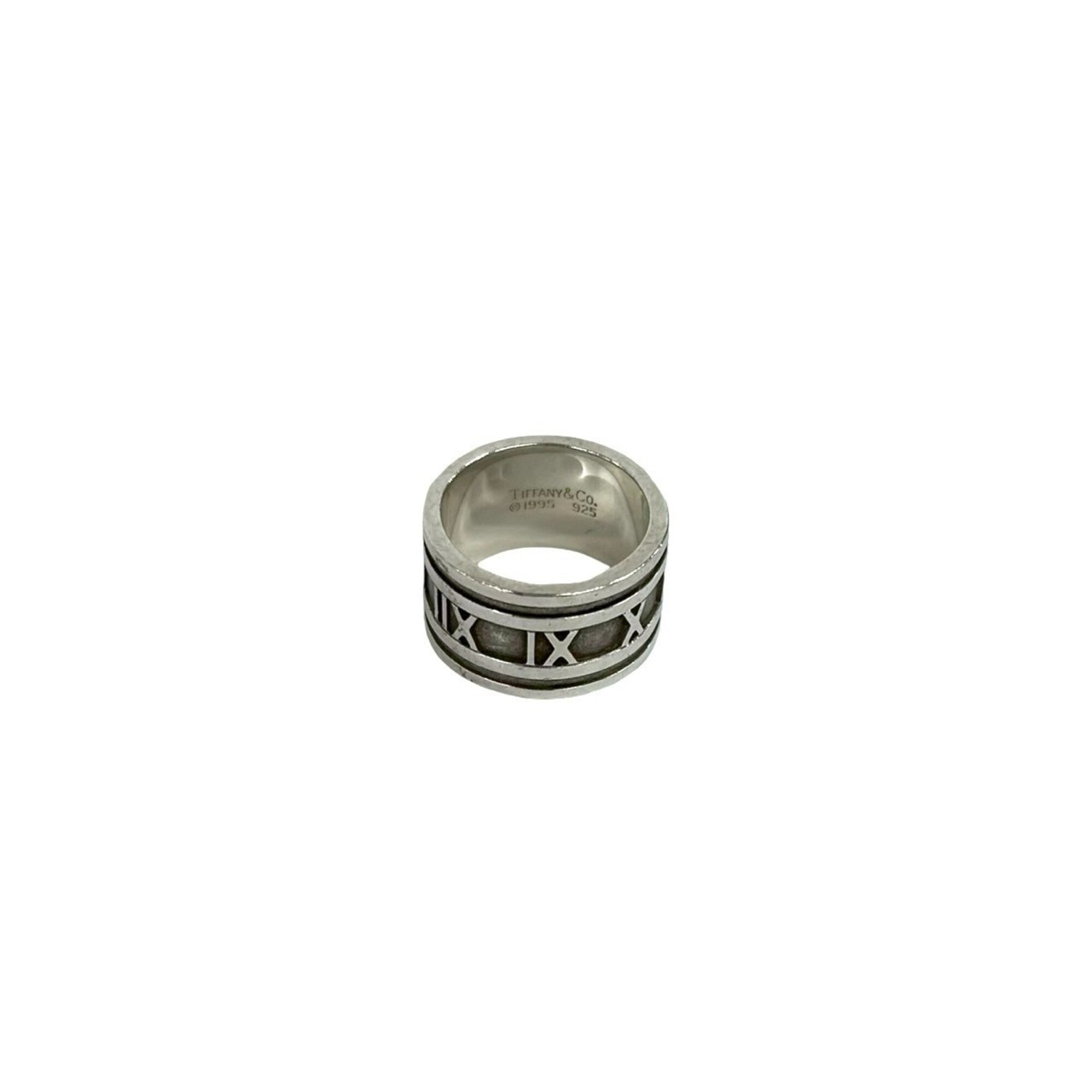 Tiffany Silver Silver 925 Band Ring (Pre-Owned)