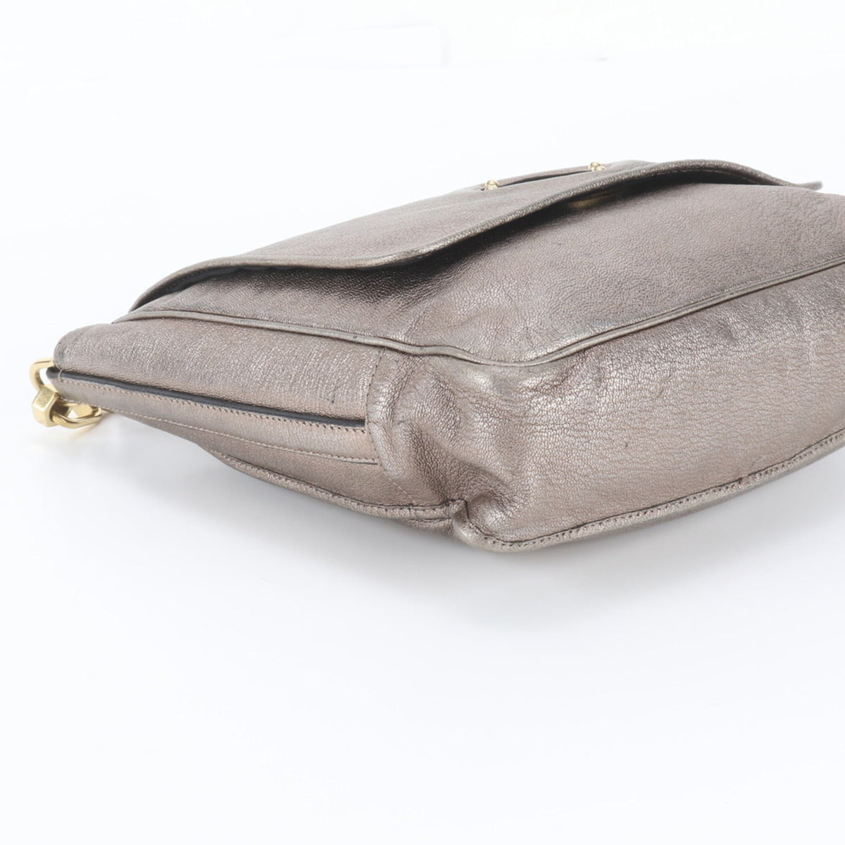 Loewe Metallic Leather Handbag Shoulder Bag Tote Bag (Pre-Owned)