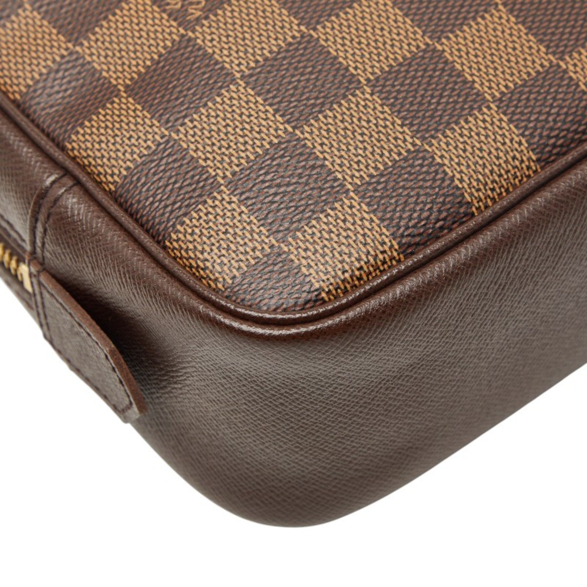 Louis Vuitton Brown Pvc Pouch (Pre-Owned)