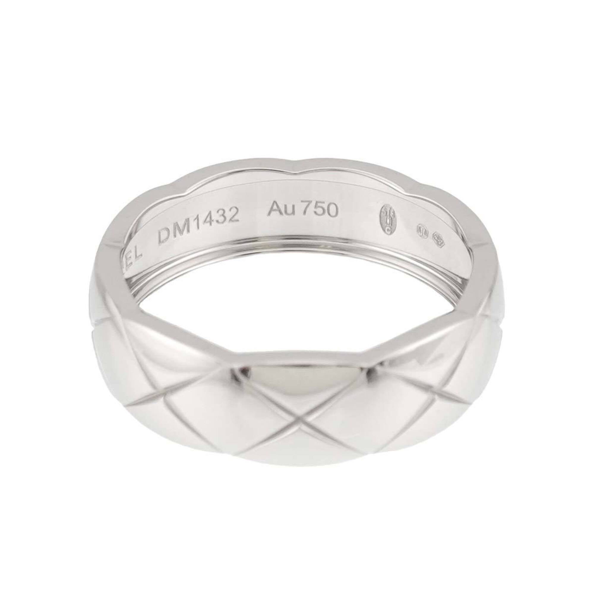 Chanel Matelasse Band Ring (Pre-Owned)