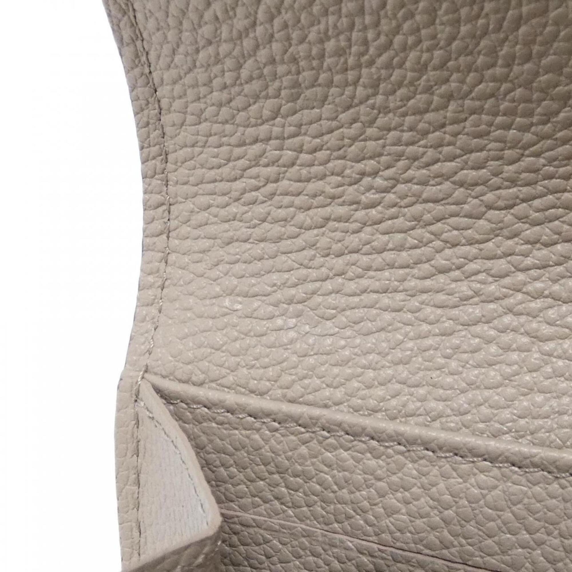 Louis Vuitton Monogram Empreinte Tourterelle Leather Long Wallet (Bi-Fold) (Pre-Owned)