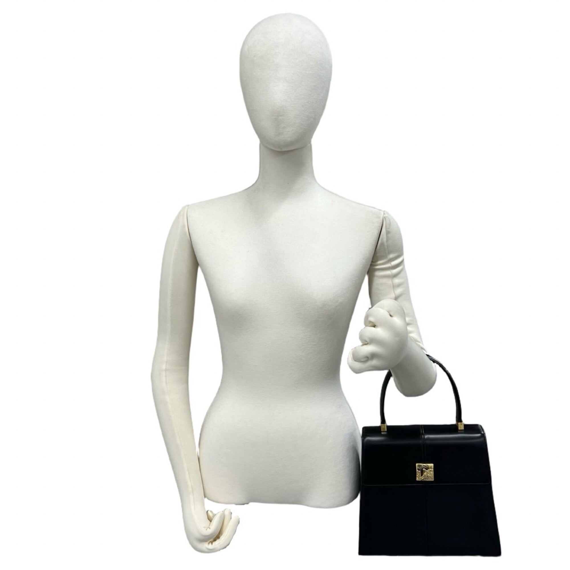 Yves Saint Laurent Black Leather Handbag (Pre-Owned)