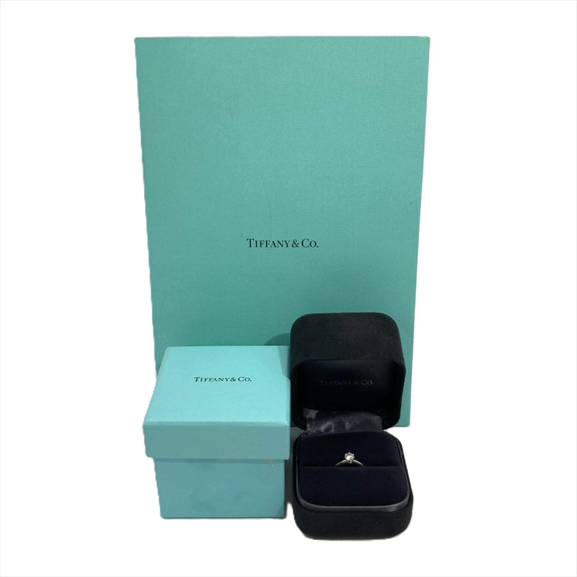 Tiffany Platinum 950 Band Ring (Pre-Owned)