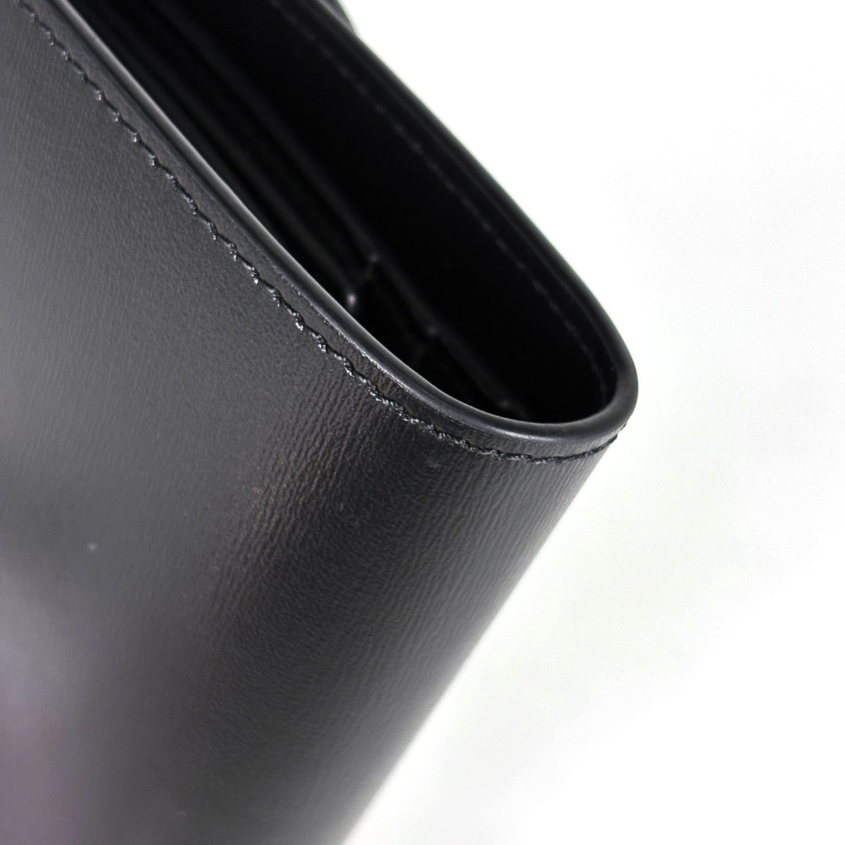 Celine Black Leather Wallet (Tri-Fold) (Pre-Owned)